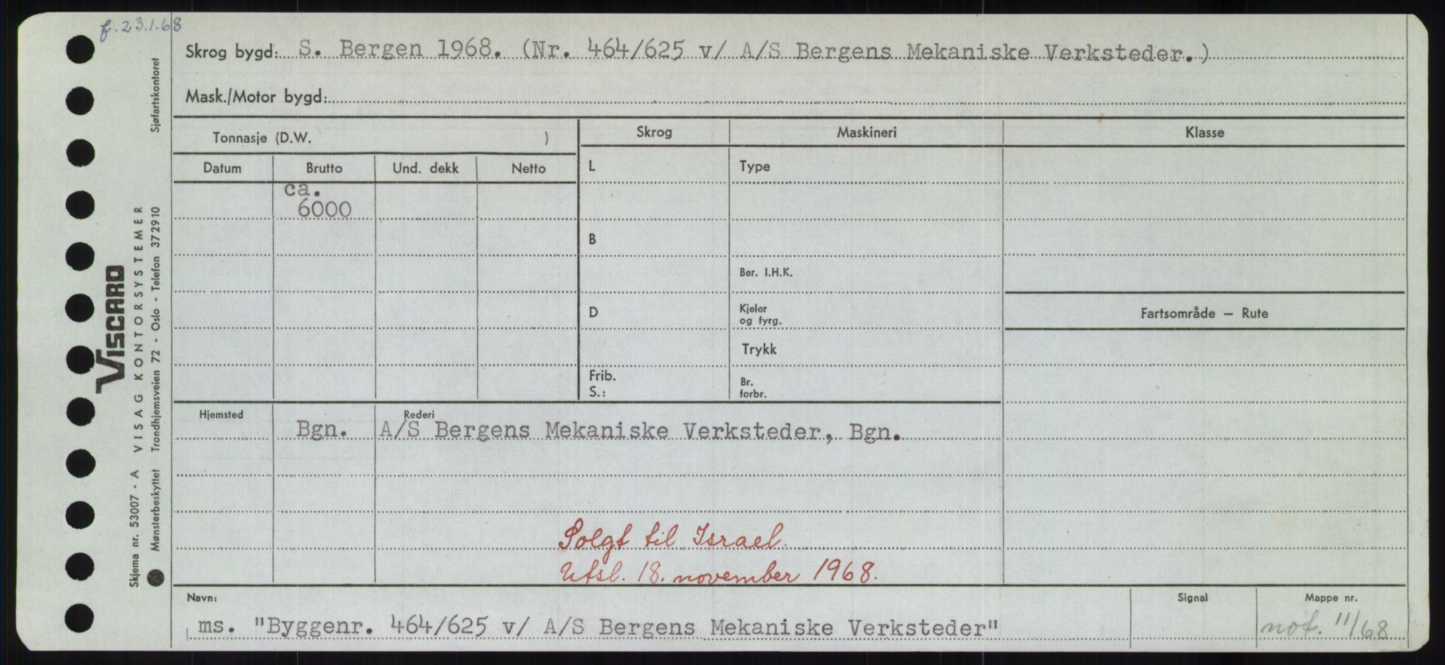 Sjøfartsdirektoratet med forløpere, Skipsmålingen, AV/RA-S-1627/H/Hd/L0006: Fartøy, Byg-Båt, p. 13