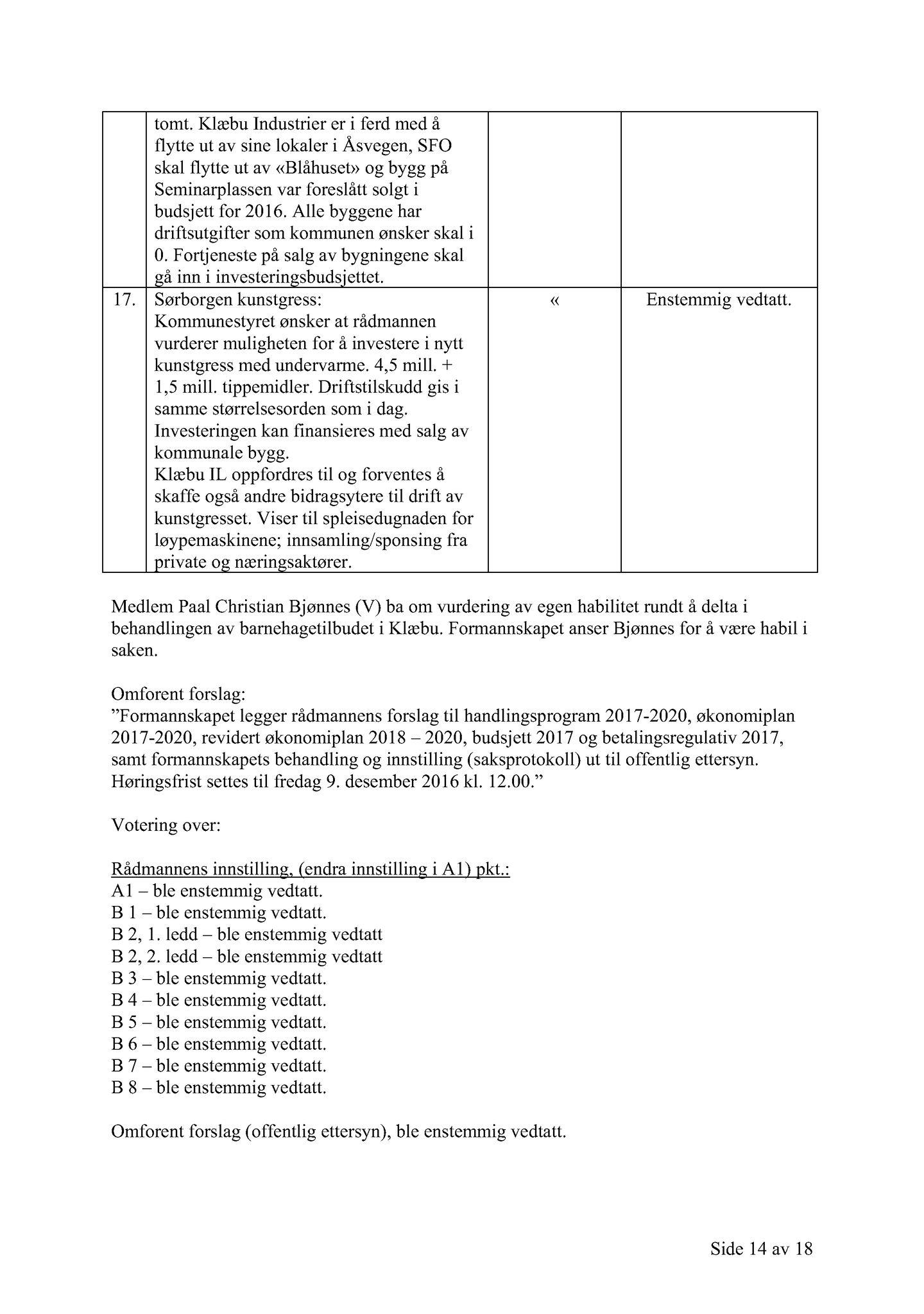 Klæbu Kommune, TRKO/KK/02-FS/L009: Formannsskapet - Møtedokumenter, 2016, p. 3664