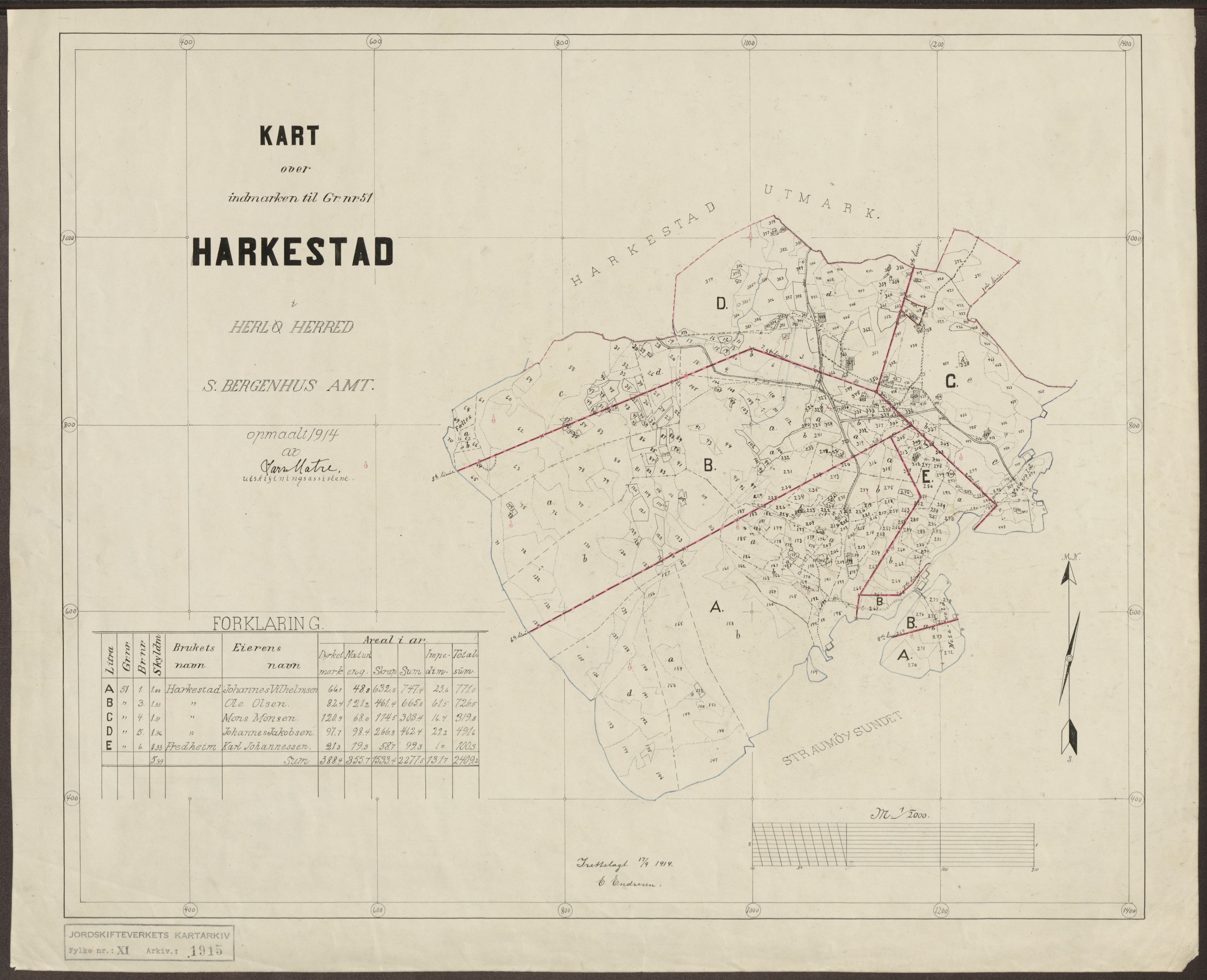 Jordskifteverkets kartarkiv, RA/S-3929/T, 1859-1988, p. 2091