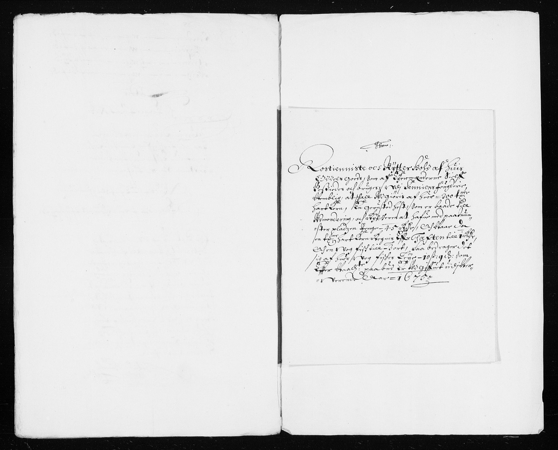 Rentekammeret inntil 1814, Reviderte regnskaper, Stiftamtstueregnskaper, Trondheim stiftamt og Nordland amt, AV/RA-EA-6044/R/Rh/L0005: Nordland amt, 1675