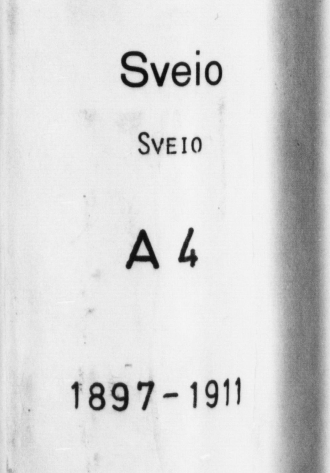 Sveio Sokneprestembete, AV/SAB-A-78501/H/Hab: Parish register (copy) no. A 4, 1897-1911