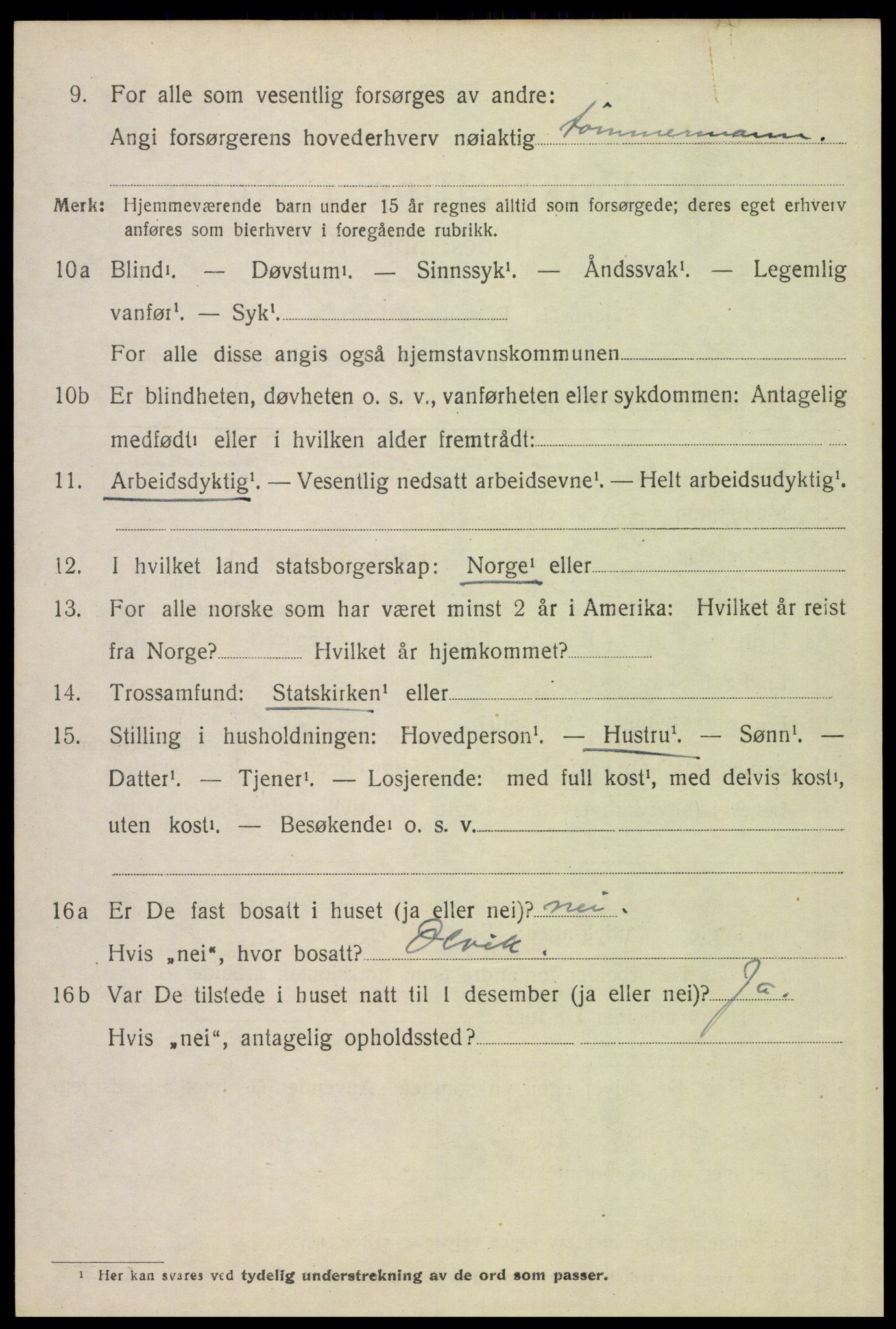 SAH, 1920 census for Eidskog, 1920, p. 11112