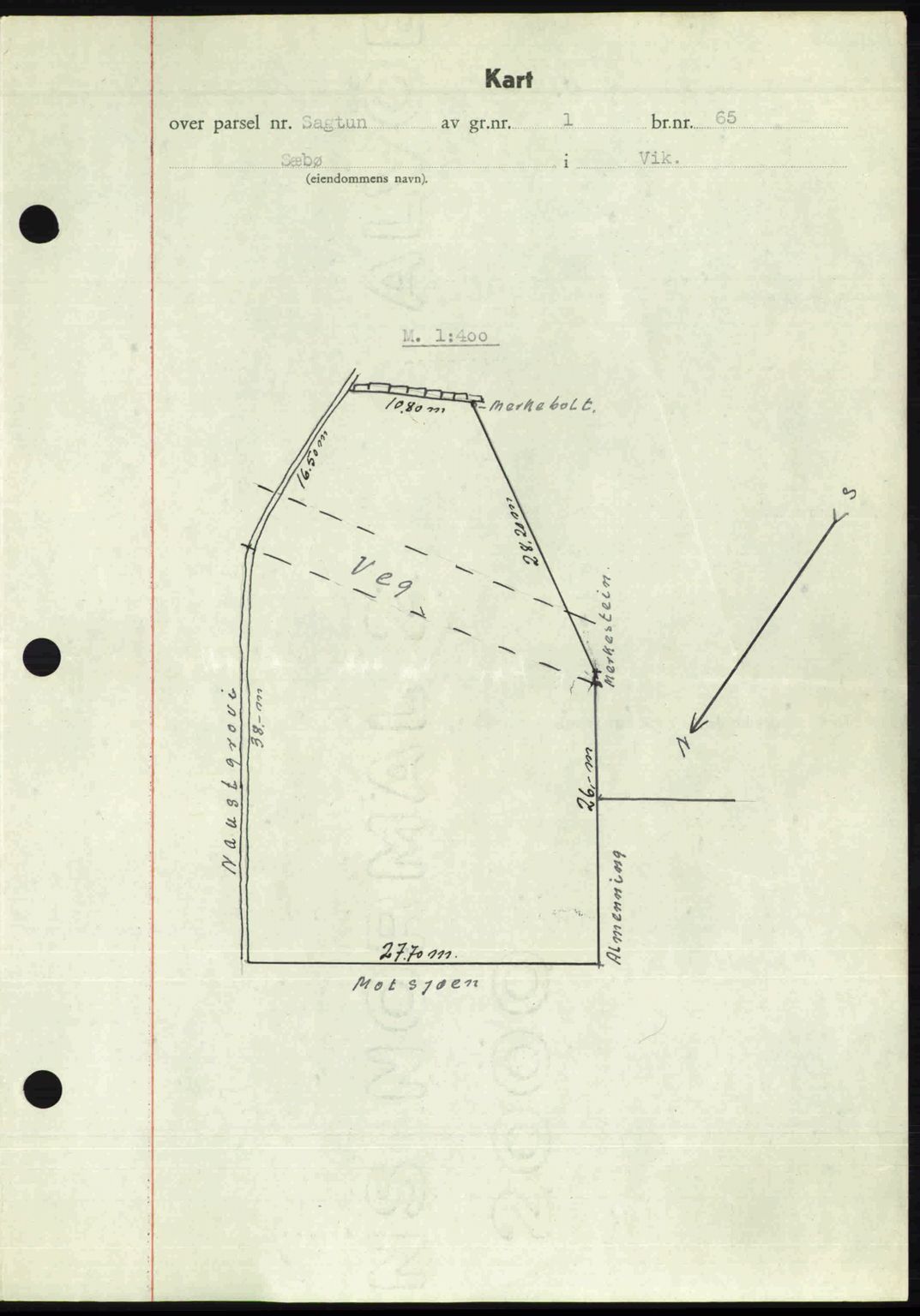 Ytre Sogn tingrett, SAB/A-2601/1/G/Gbb/L0007: Mortgage book no. A4 - A5 (B3), 1949-1949, Diary no: : 552/1949