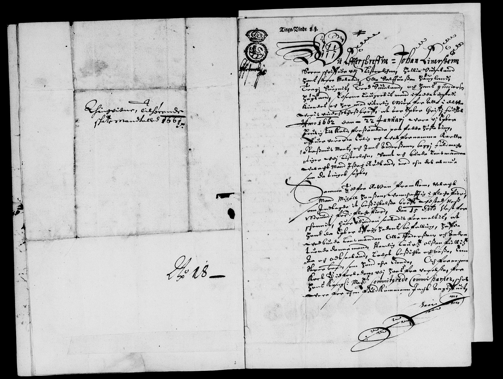 Rentekammeret inntil 1814, Reviderte regnskaper, Lensregnskaper, AV/RA-EA-5023/R/Rb/Rbr/L0023: Lista len, 1660-1661