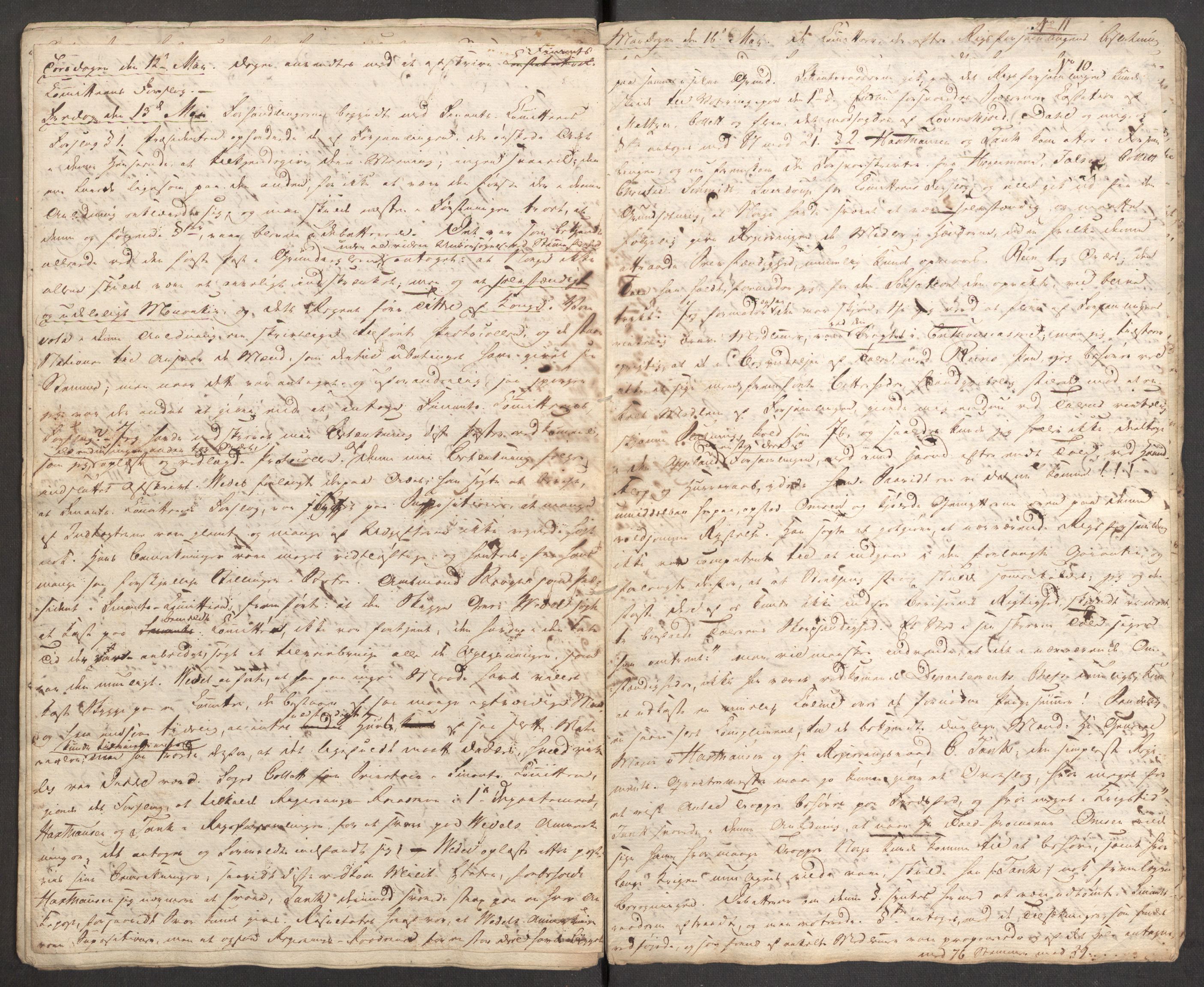 Sibbern-slekten, AV/RA-PA-0281/F/L0004: Statsråd Valentin Sibberns politiske papirer, regnskapsprot., 1814, p. 22