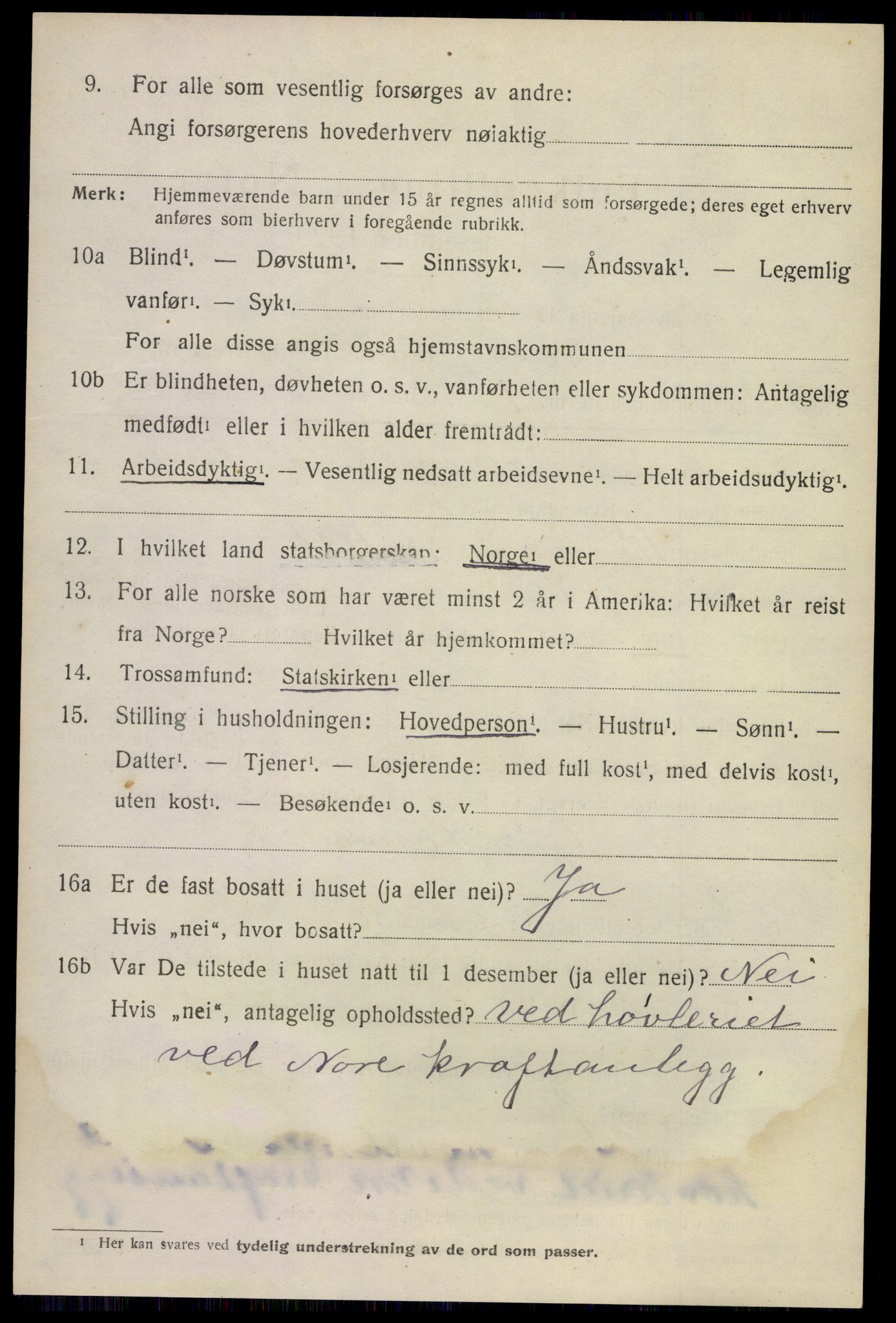 SAKO, 1920 census for Uvdal, 1920, p. 628