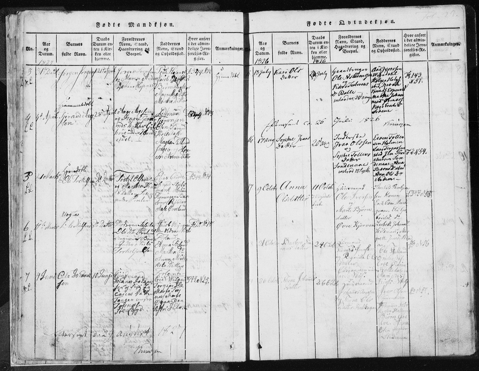 Vikedal sokneprestkontor, AV/SAST-A-101840/01/IV: Parish register (official) no. A 3, 1817-1850, p. 22