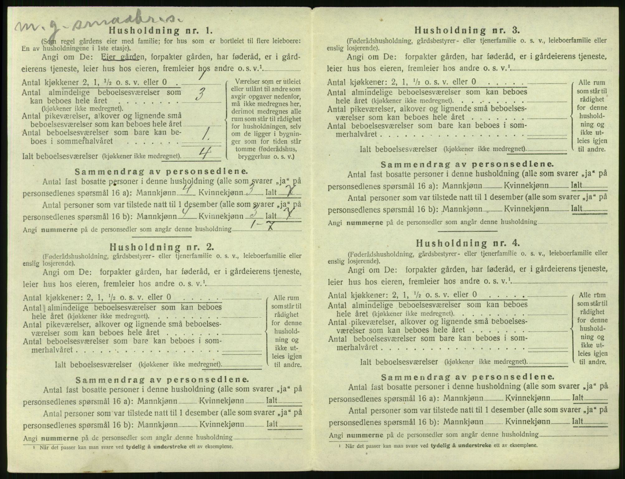 SAT, 1920 census for Sykkylven, 1920, p. 712