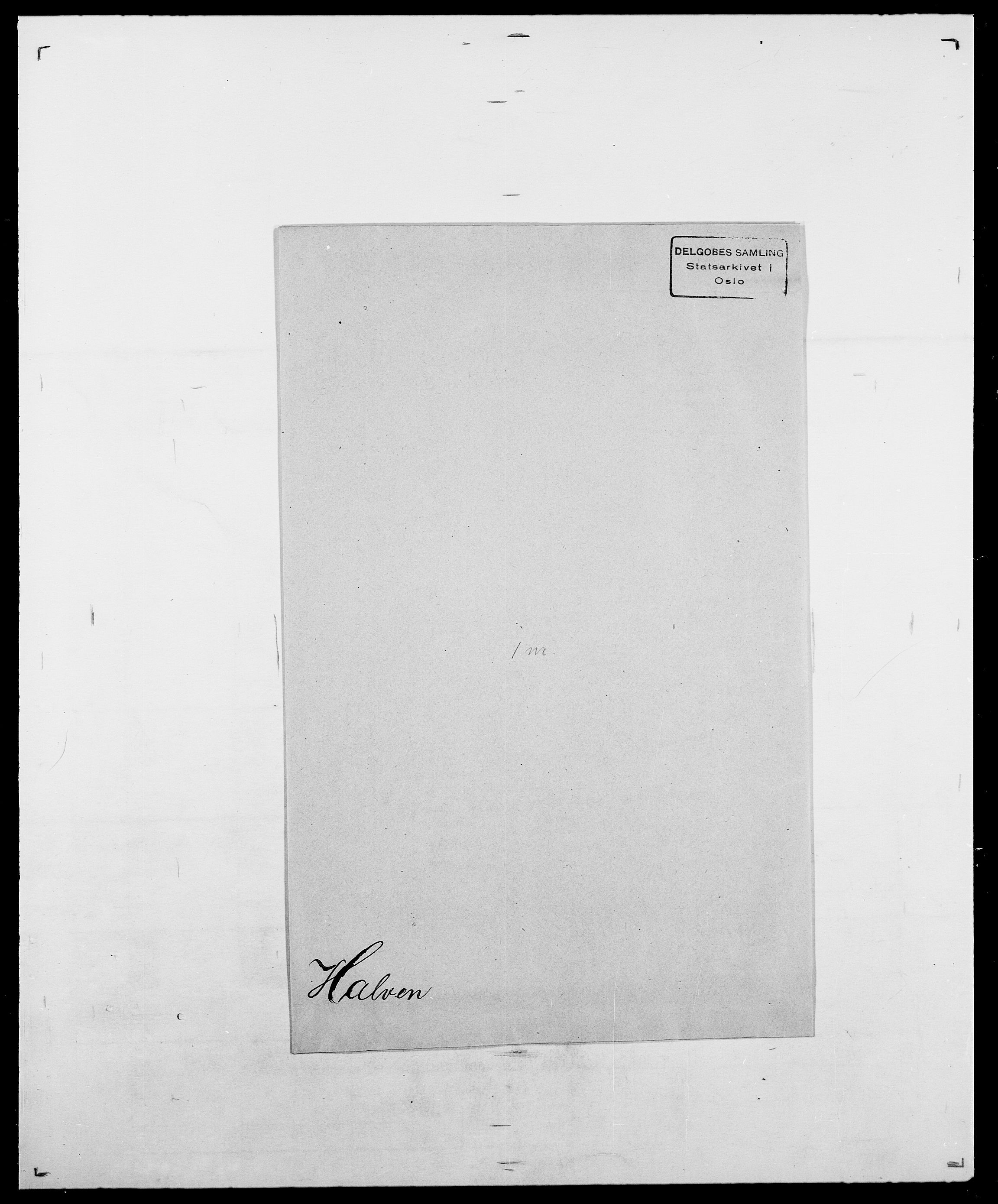 Delgobe, Charles Antoine - samling, SAO/PAO-0038/D/Da/L0015: Grodtshilling - Halvorsæth, p. 830