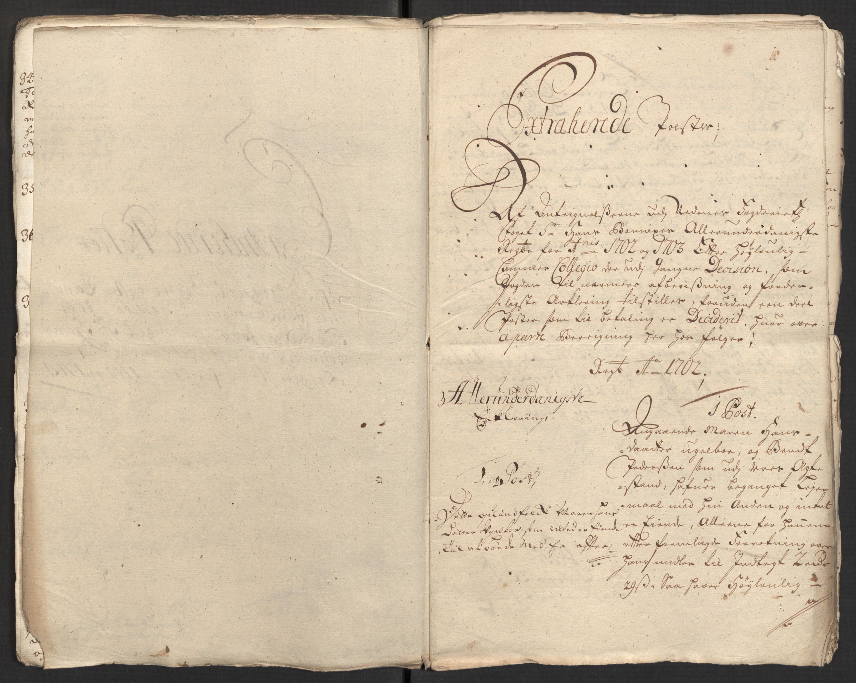 Rentekammeret inntil 1814, Reviderte regnskaper, Fogderegnskap, RA/EA-4092/R39/L2316: Fogderegnskap Nedenes, 1702-1703, p. 408