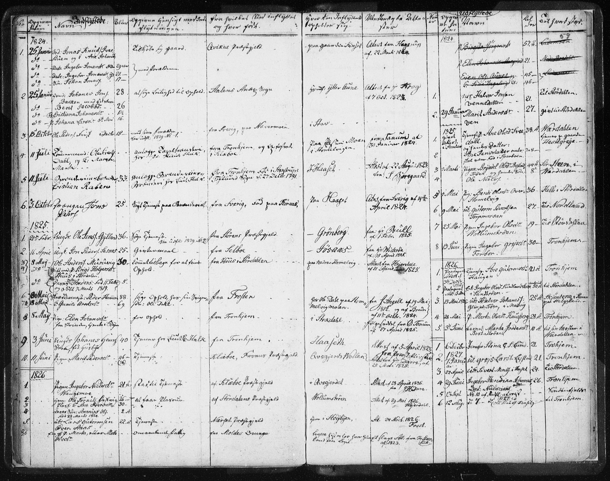Ministerialprotokoller, klokkerbøker og fødselsregistre - Sør-Trøndelag, SAT/A-1456/616/L0404: Parish register (official) no. 616A01, 1823-1831, p. 59