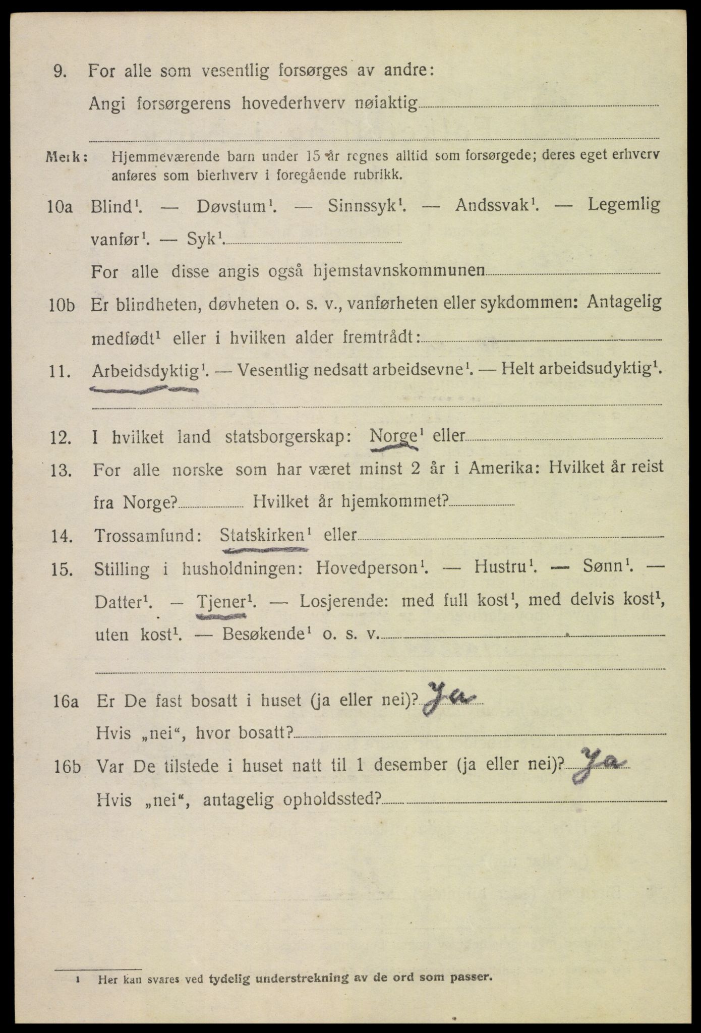 SAH, 1920 census for Østre Toten, 1920, p. 10801