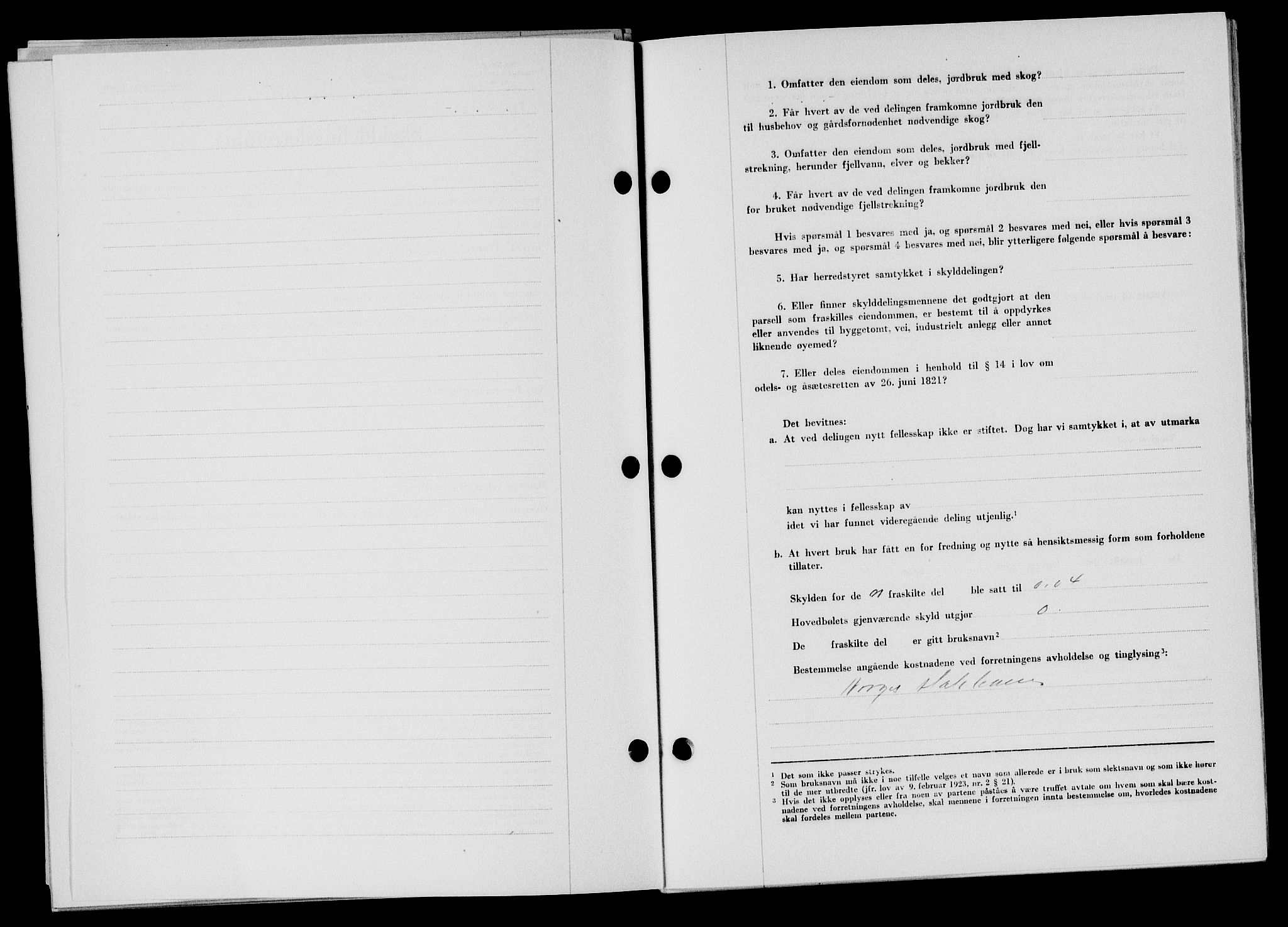 Flekkefjord sorenskriveri, SAK/1221-0001/G/Gb/Gba/L0062: Mortgage book no. A-10, 1947-1947, Diary no: : 632/1947