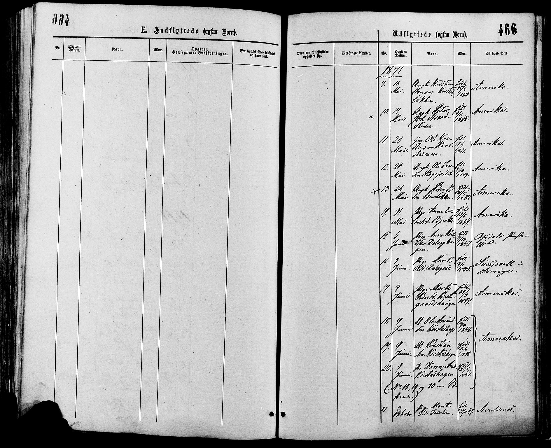 Sør-Fron prestekontor, AV/SAH-PREST-010/H/Ha/Haa/L0002: Parish register (official) no. 2, 1864-1880, p. 466