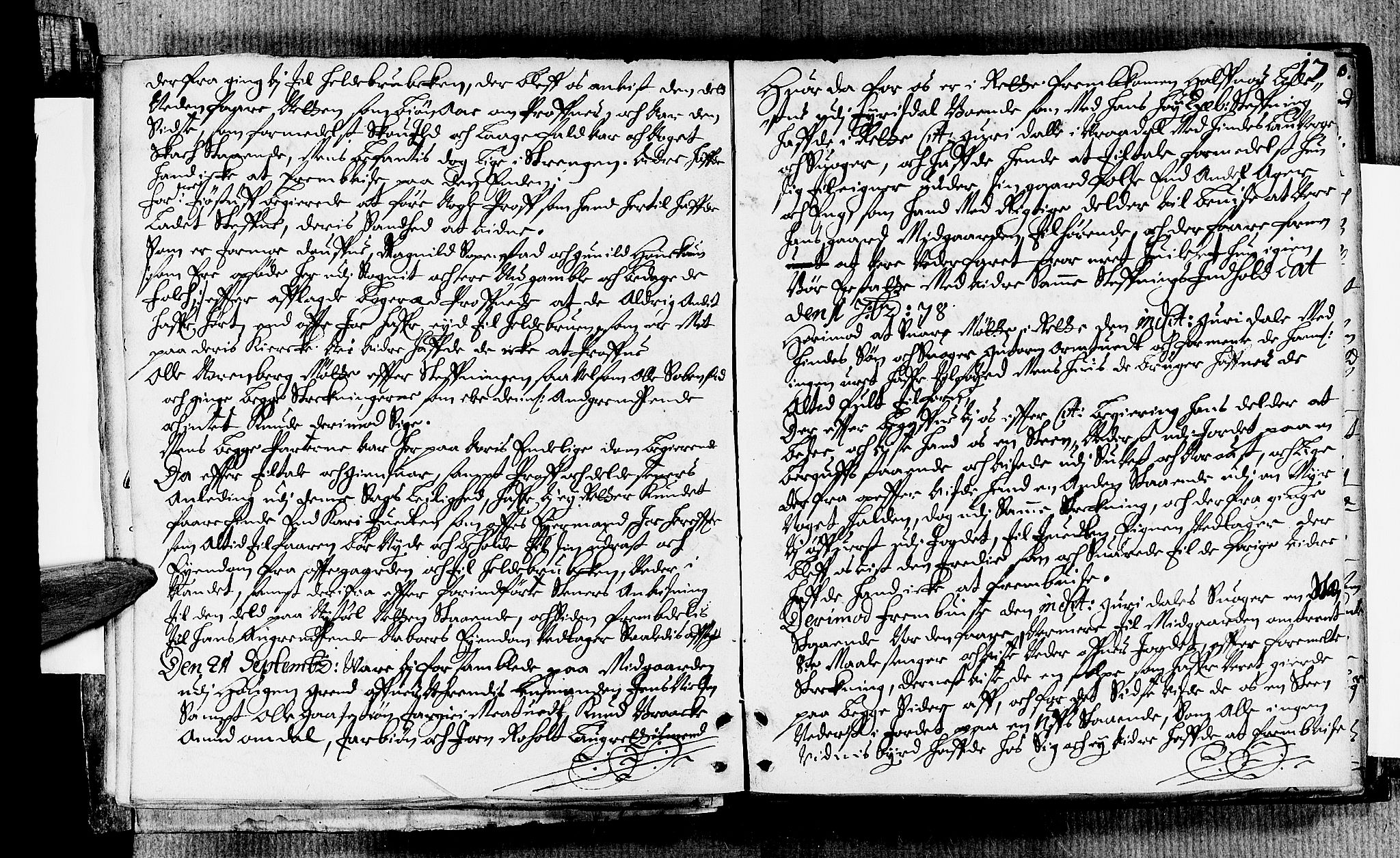 Vest-Telemark sorenskriveri, AV/SAKO-A-134/F/Fa/L0010: Tingbok, 1678, p. 17