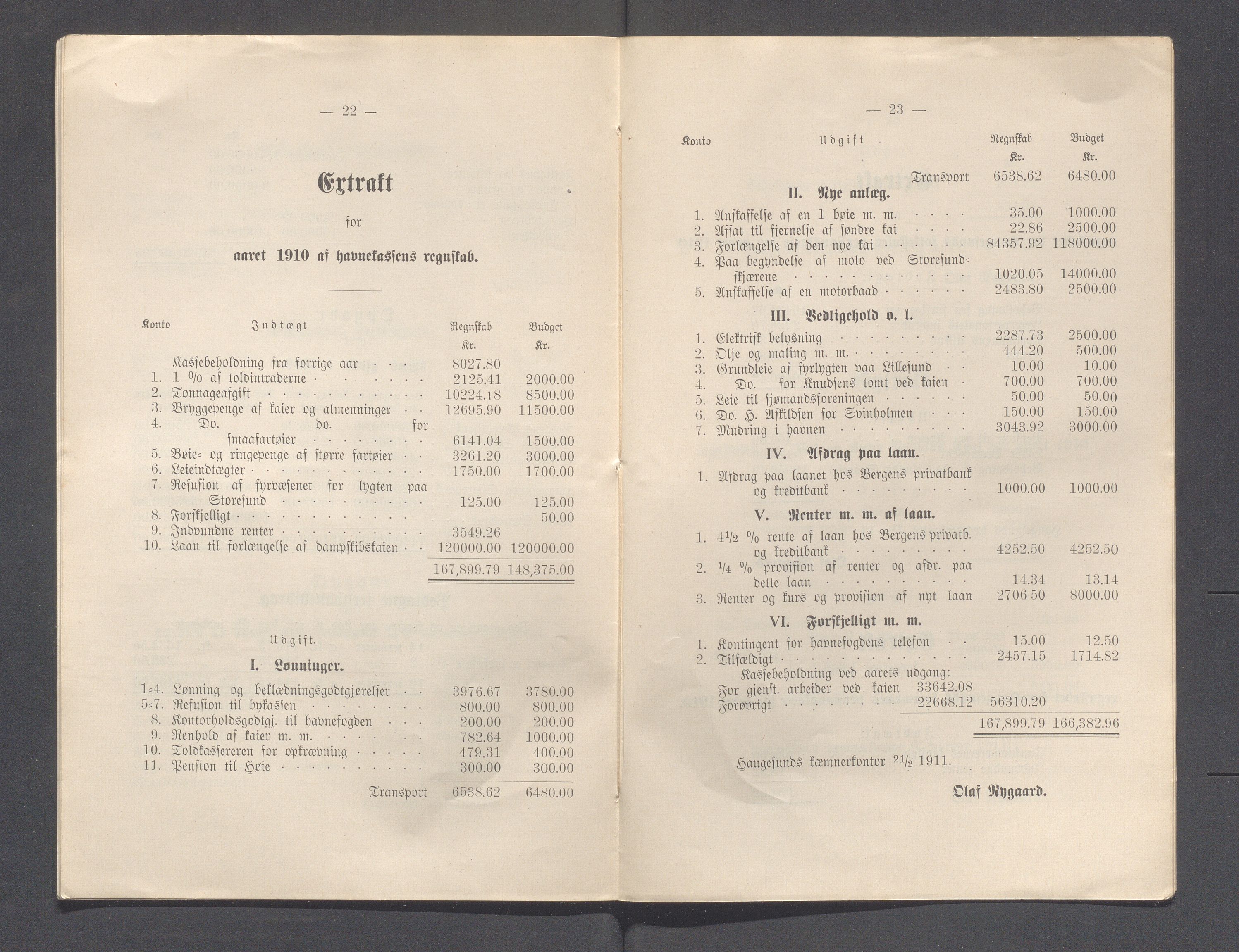 Haugesund kommune - Formannskapet og Bystyret, IKAR/A-740/A/Abb/L0002: Bystyreforhandlinger, 1908-1917, p. 360