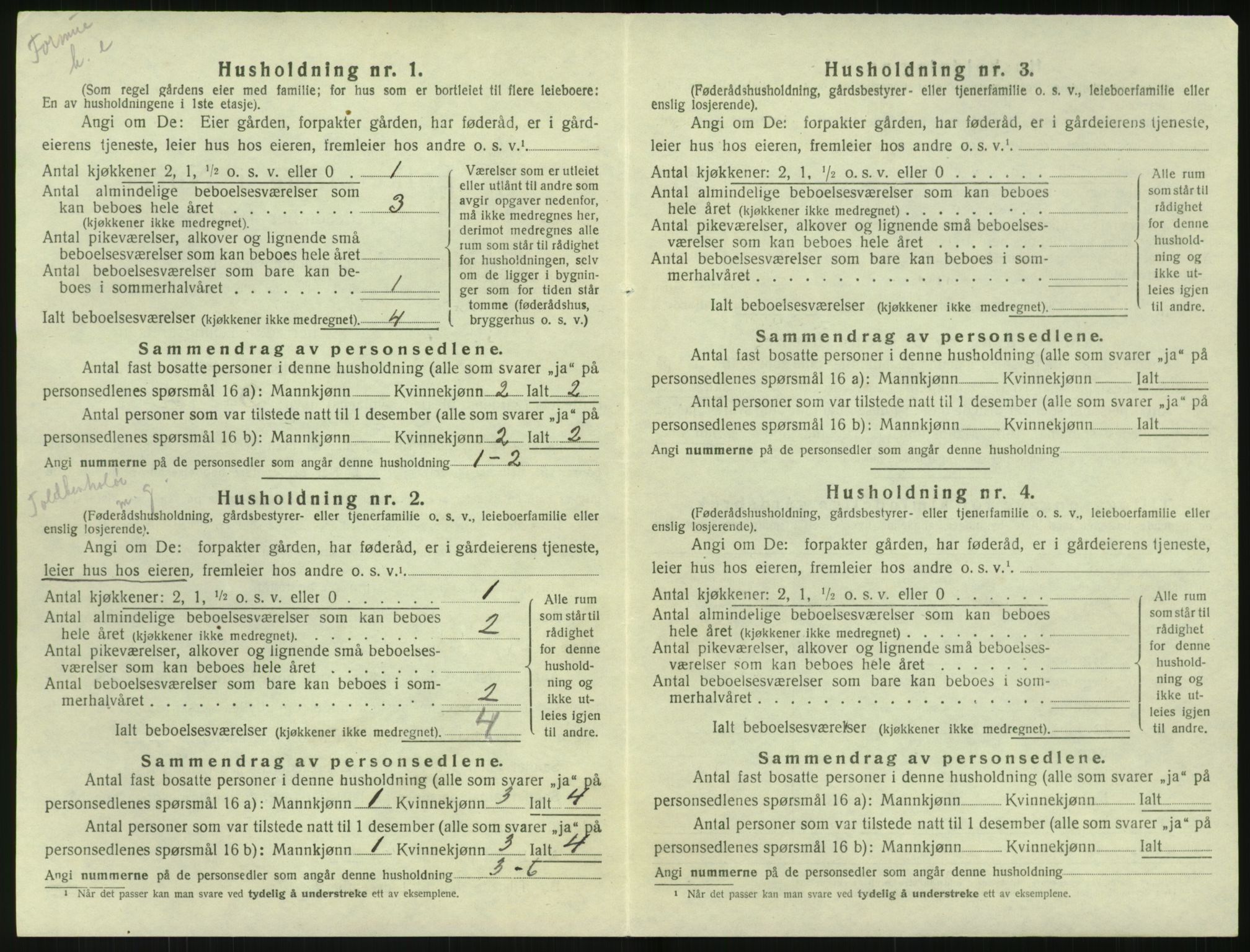 SAK, 1920 census for Hisøy, 1920, p. 655