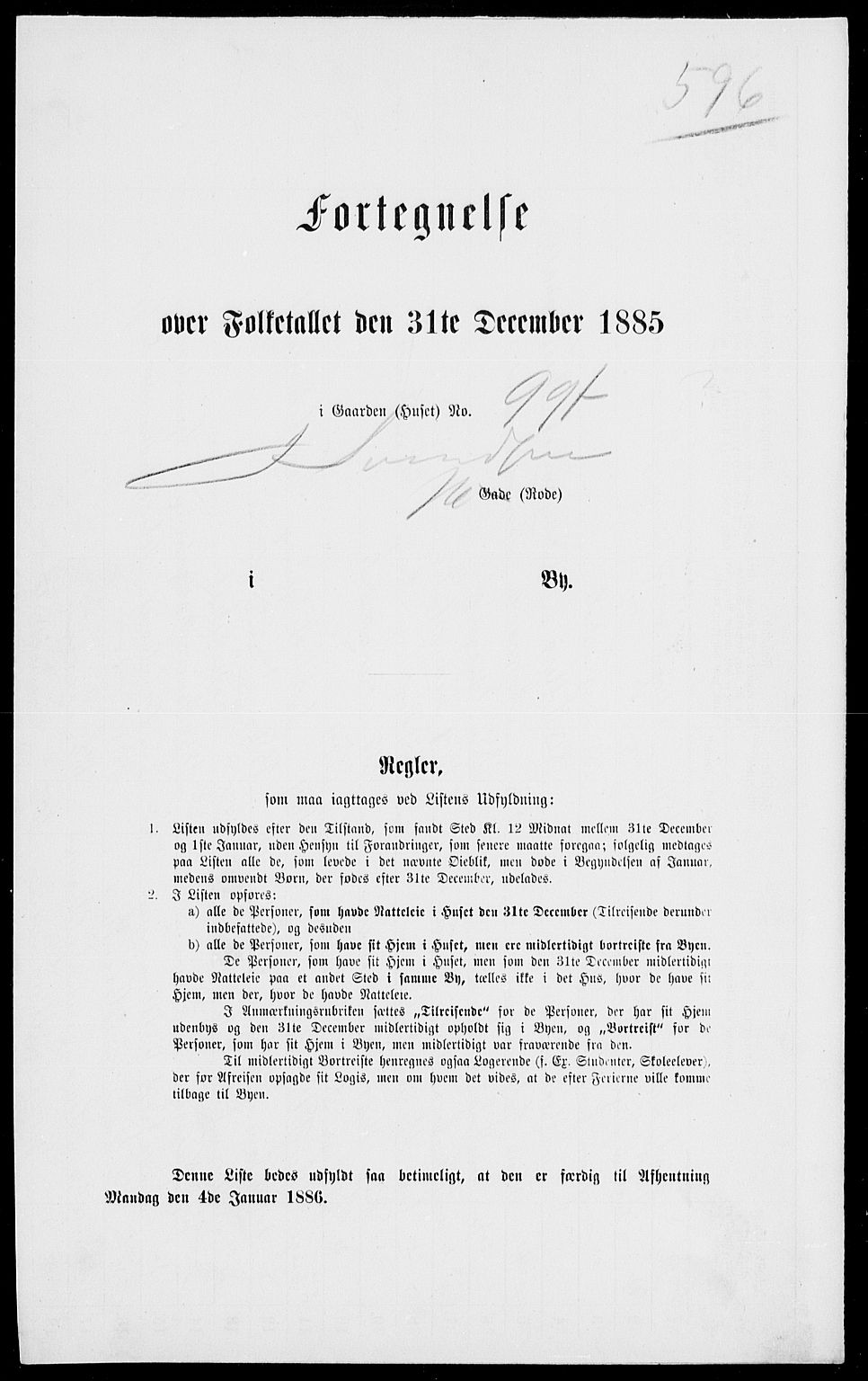 RA, 1885 census for 0101 Fredrikshald, 1885, p. 1314