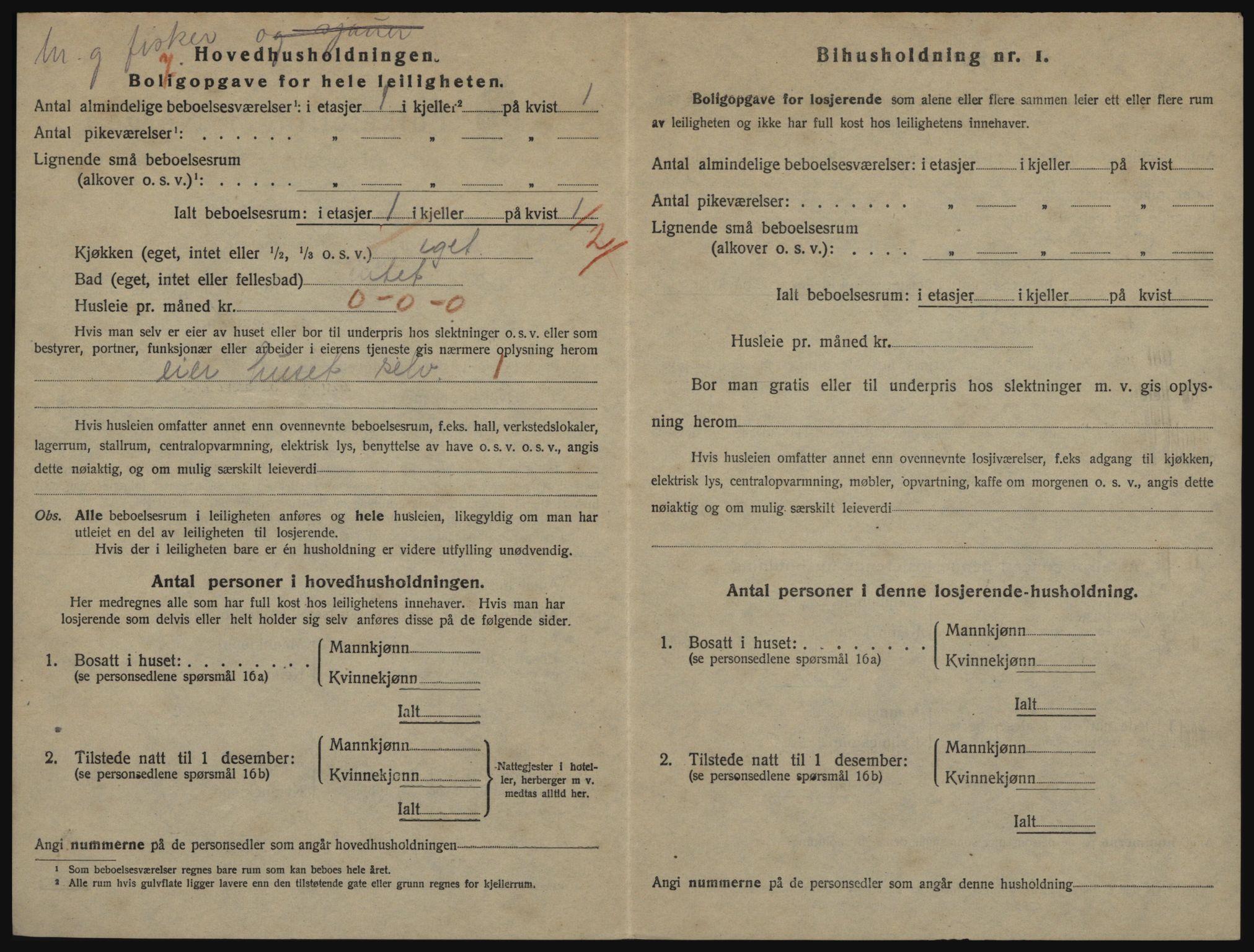 SATØ, 1920 census for Hammerfest, 1920, p. 1937