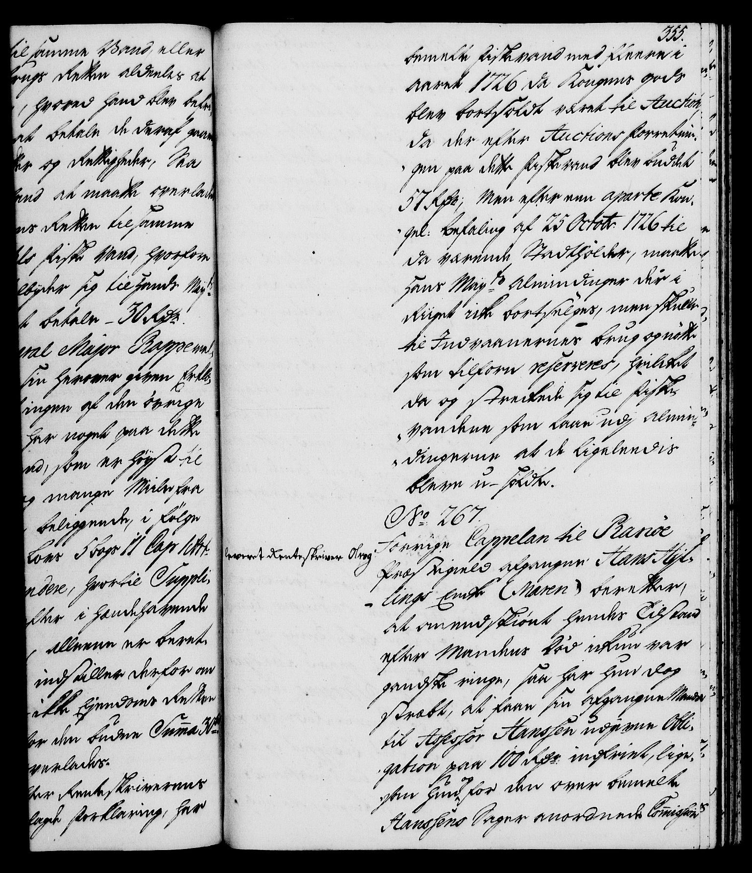 Rentekammeret, Kammerkanselliet, AV/RA-EA-3111/G/Gh/Gha/L0026: Norsk ekstraktmemorialprotokoll (merket RK 53.71), 1744-1745, p. 355