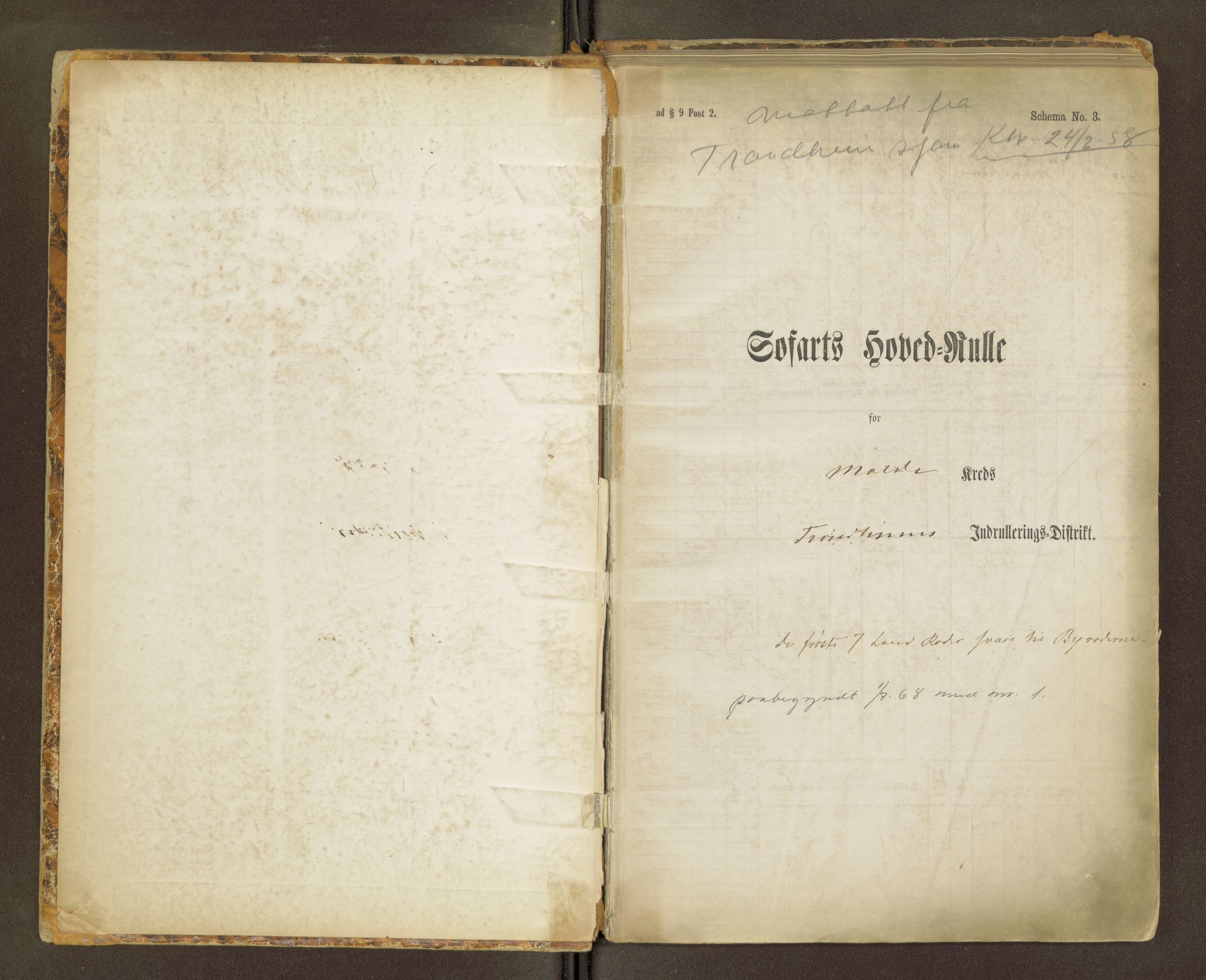 Molde mønstringskrets, AV/SAT-A-6223/F/L0003: Sjøfart - Hovedrulle, 1868-1929
