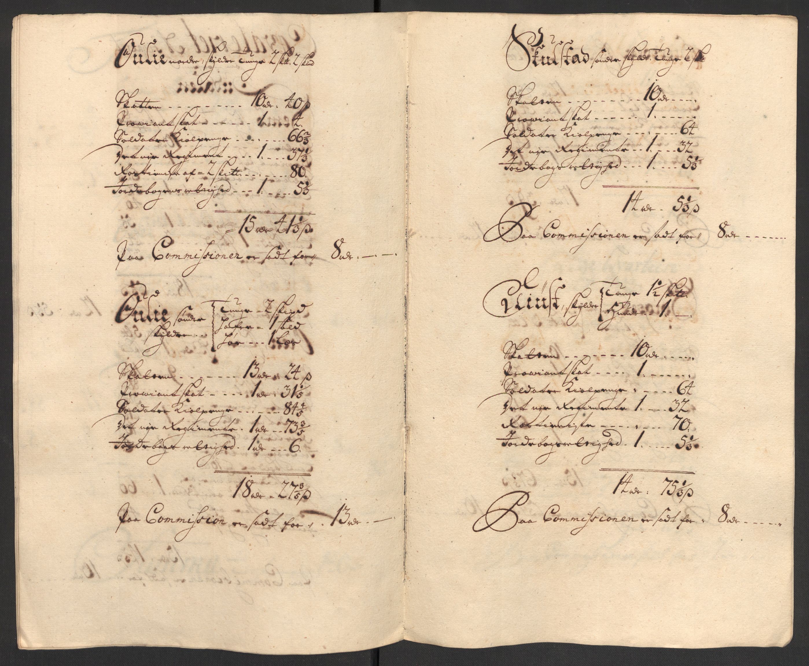 Rentekammeret inntil 1814, Reviderte regnskaper, Fogderegnskap, AV/RA-EA-4092/R13/L0844: Fogderegnskap Solør, Odal og Østerdal, 1707, p. 201