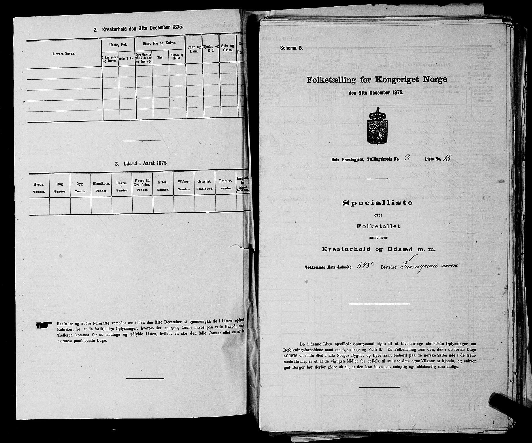 SAKO, 1875 census for 0620P Hol, 1875, p. 308