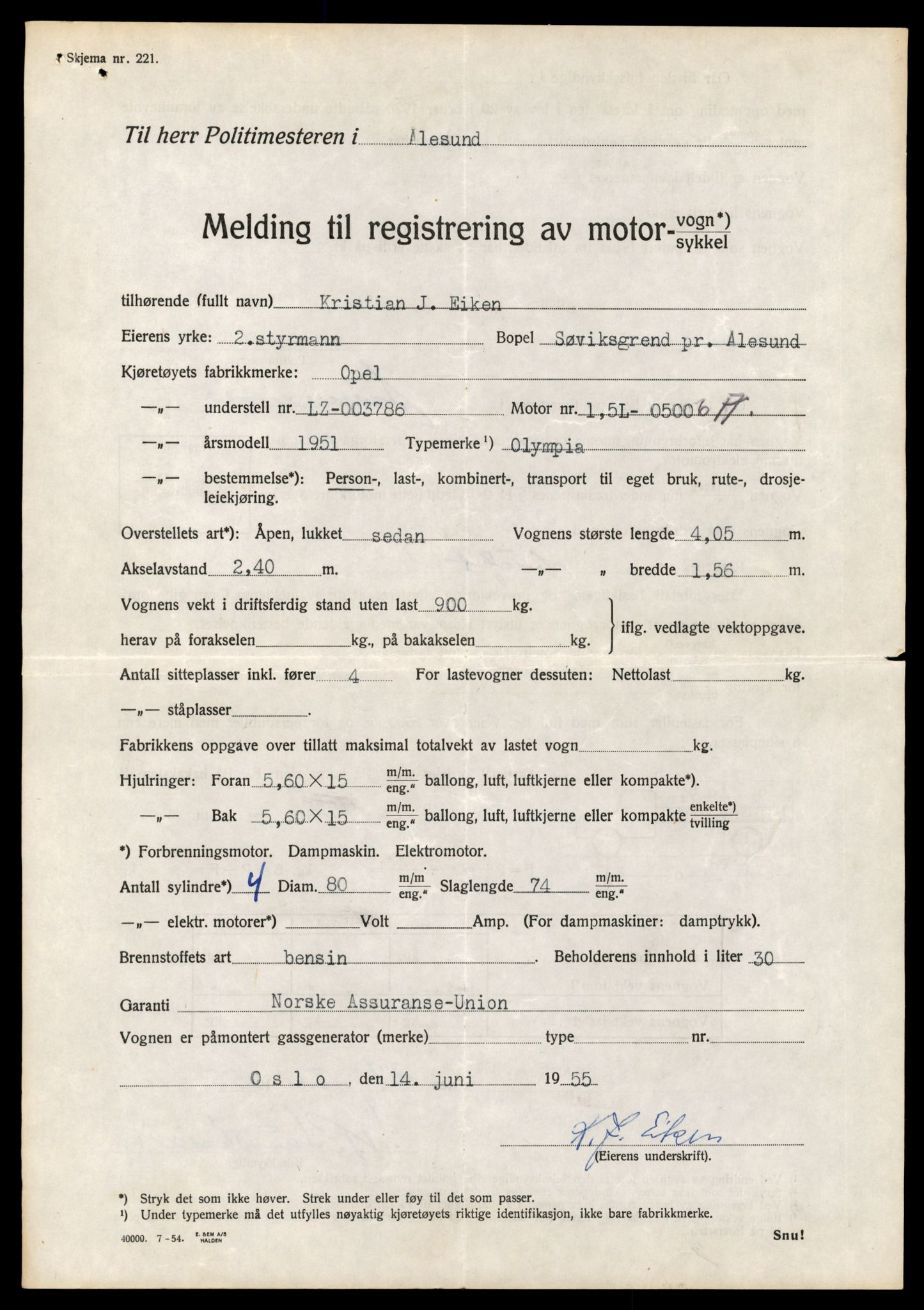 Møre og Romsdal vegkontor - Ålesund trafikkstasjon, AV/SAT-A-4099/F/Fe/L0048: Registreringskort for kjøretøy T 14721 - T 14863, 1927-1998, p. 2321