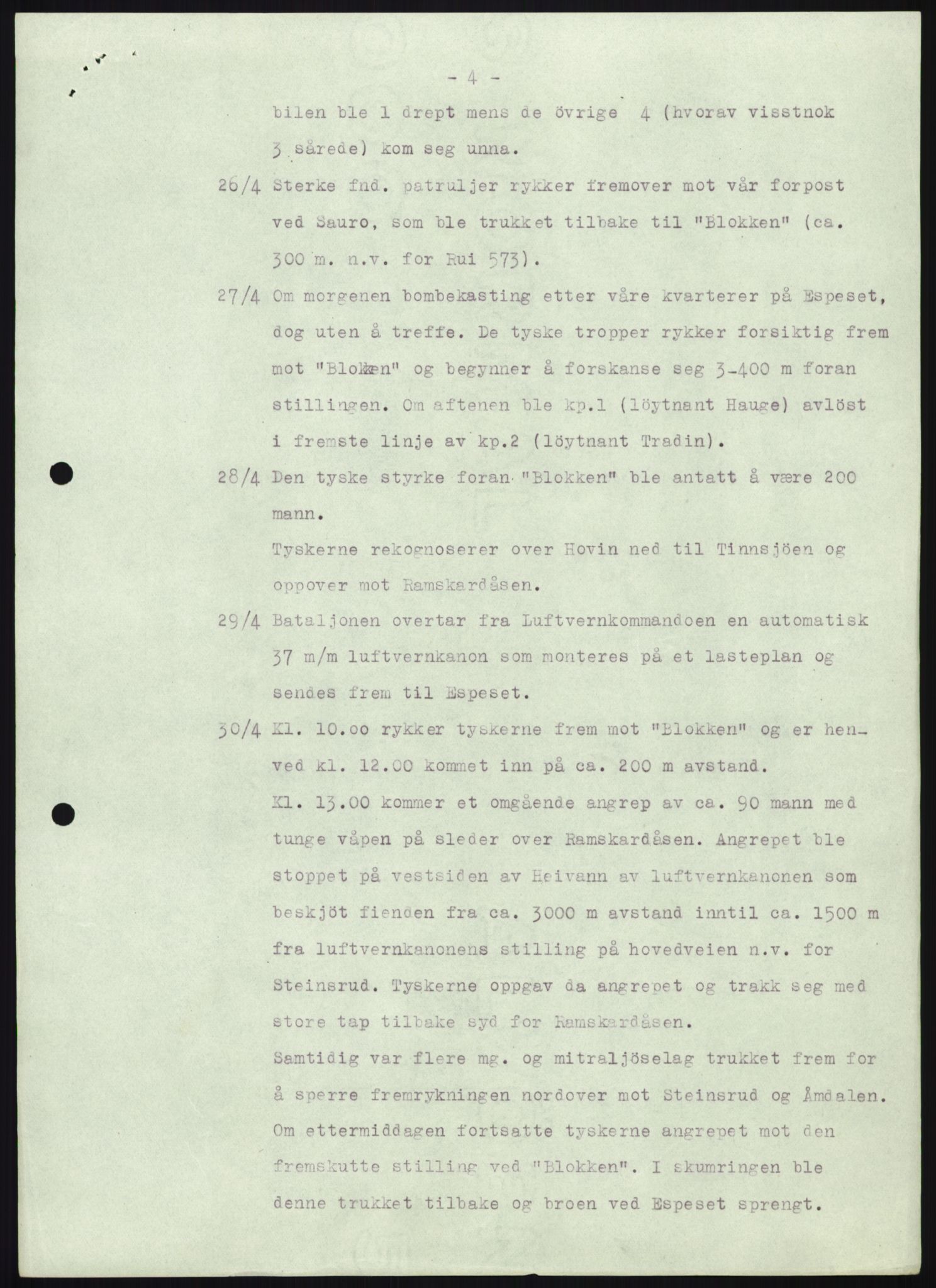 Forsvaret, Forsvarets krigshistoriske avdeling, AV/RA-RAFA-2017/Y/Yb/L0056: II-C-11-136-139  -  1. Divisjon, 1940-1957, p. 331