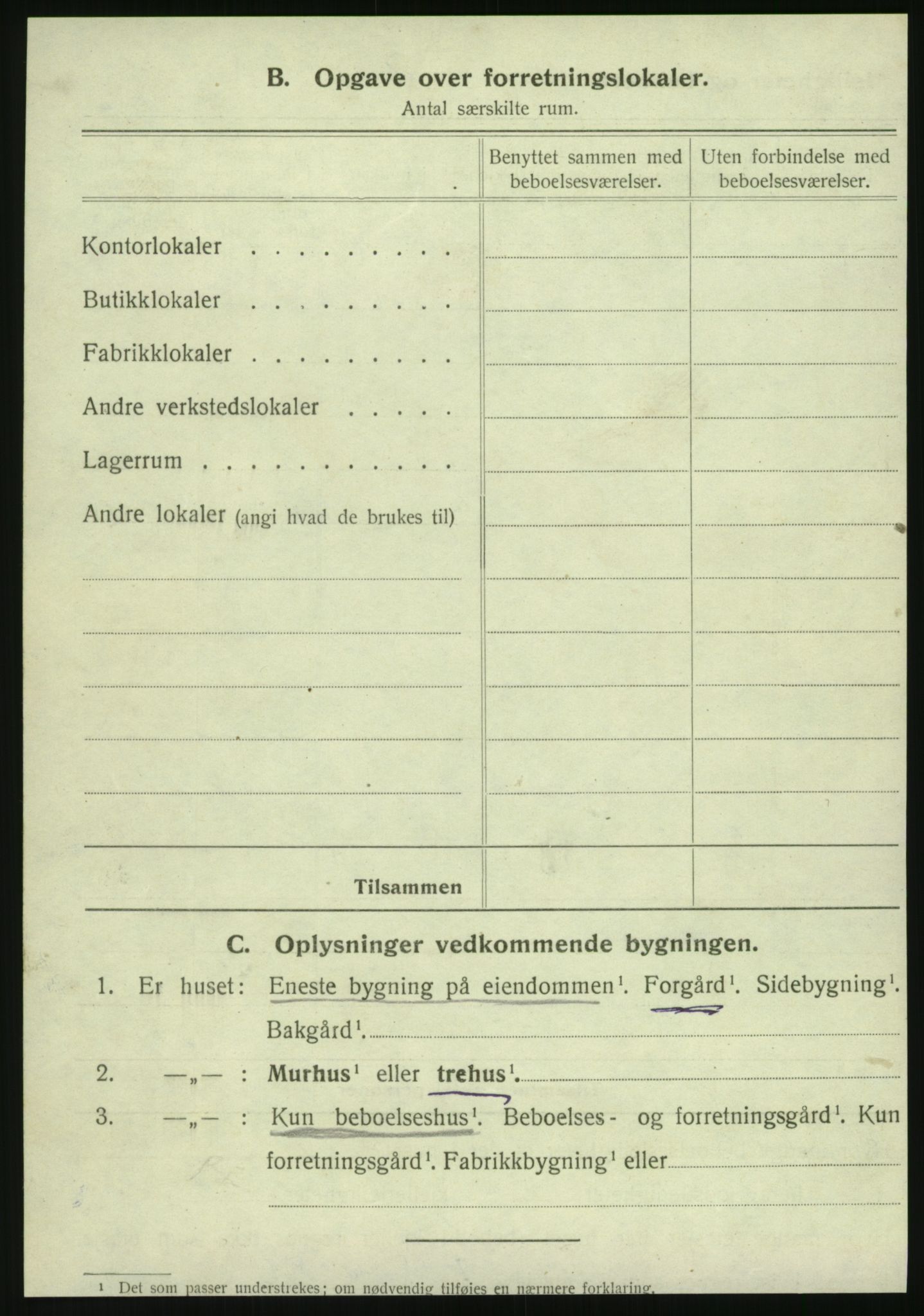 SAT, 1920 census for Kristiansund, 1920, p. 228