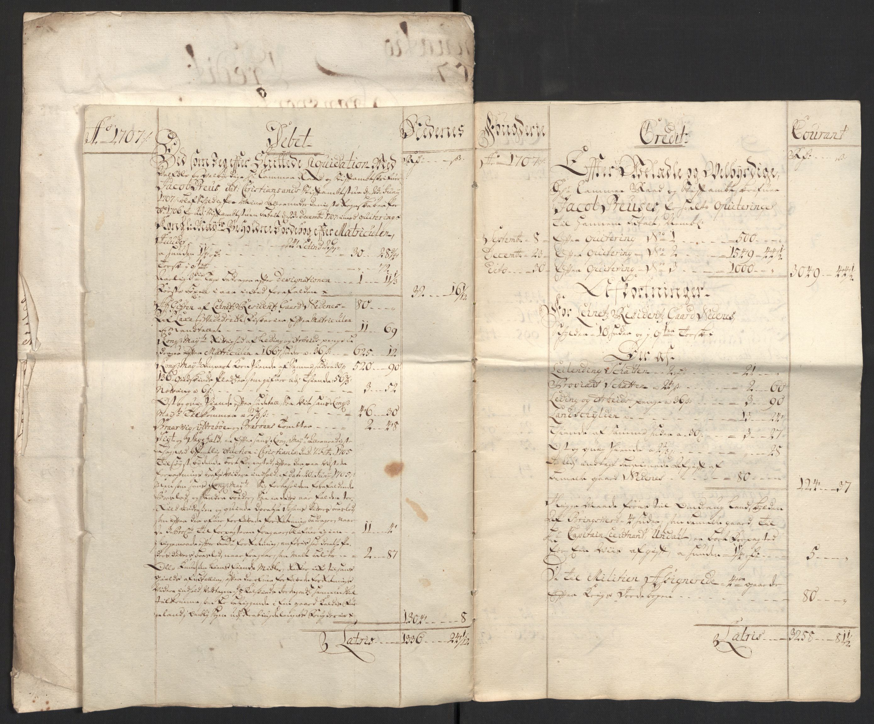 Rentekammeret inntil 1814, Reviderte regnskaper, Fogderegnskap, AV/RA-EA-4092/R39/L2318: Fogderegnskap Nedenes, 1706-1709, p. 120