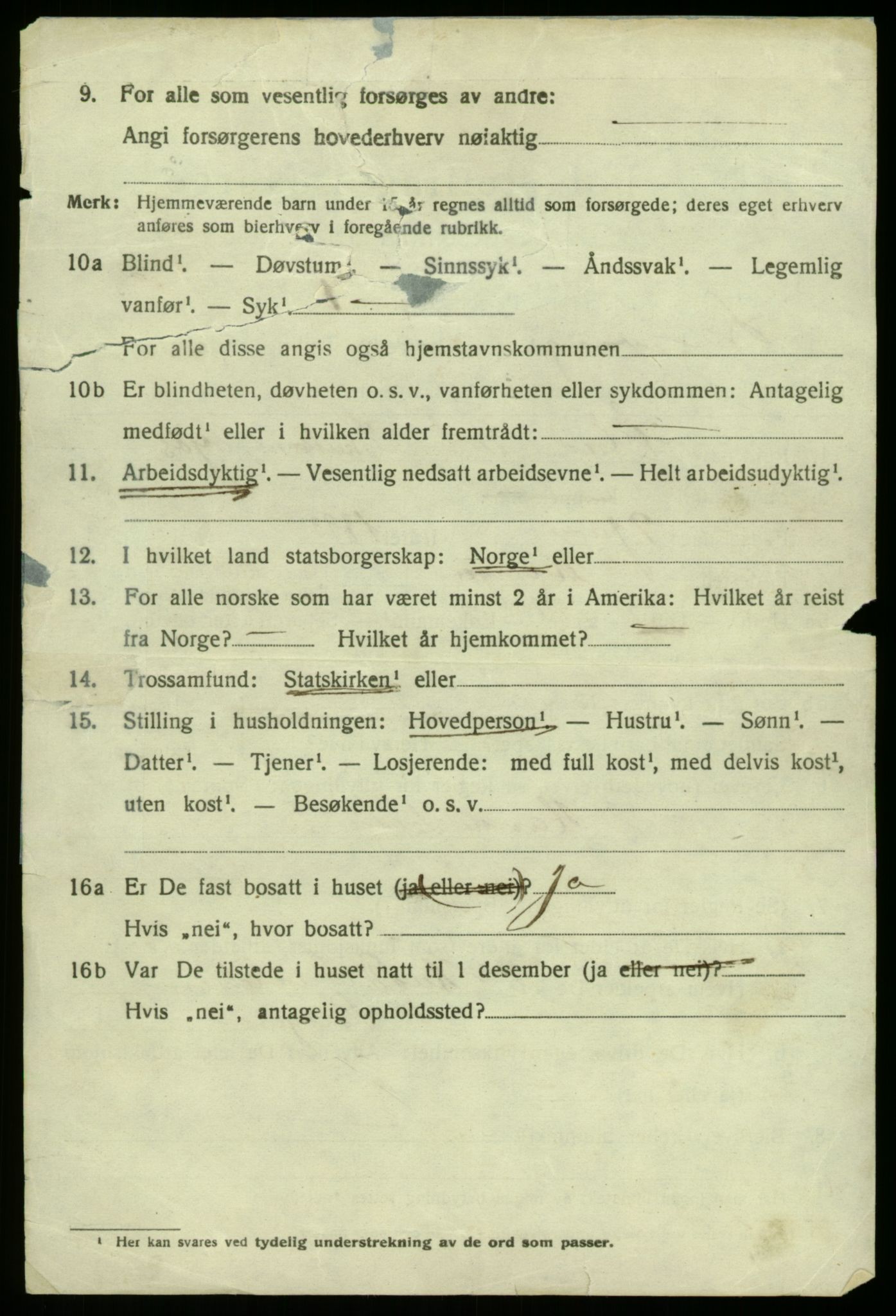 SAB, 1920 census for Laksevåg, 1920, p. 5739
