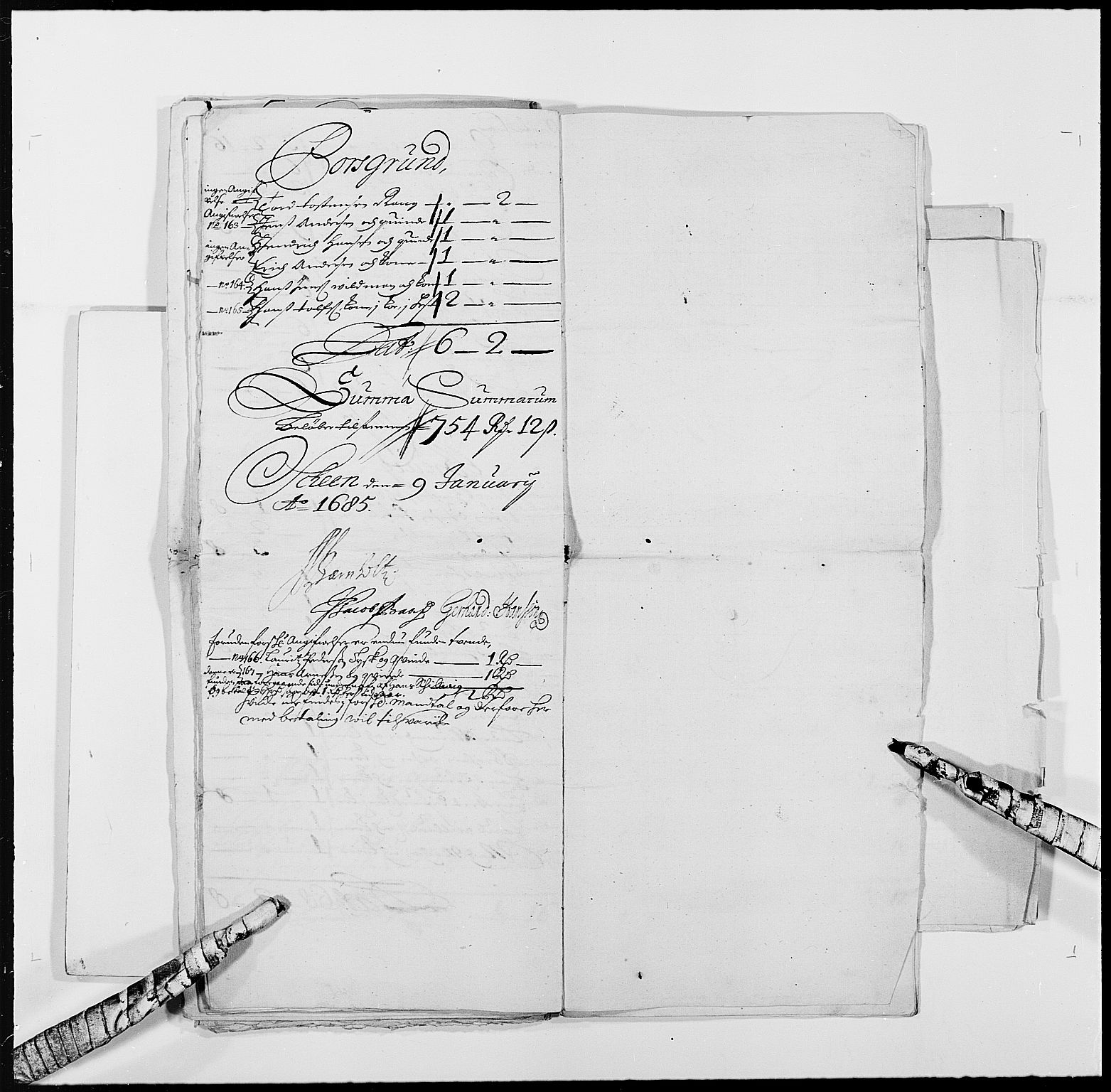 Rentekammeret inntil 1814, Reviderte regnskaper, Byregnskaper, AV/RA-EA-4066/R/Rj/L0193: [J3] Kontribusjonsregnskap (med Langesund, Brevik, Porsgrunn og Kragerø), 1663-1691, p. 177