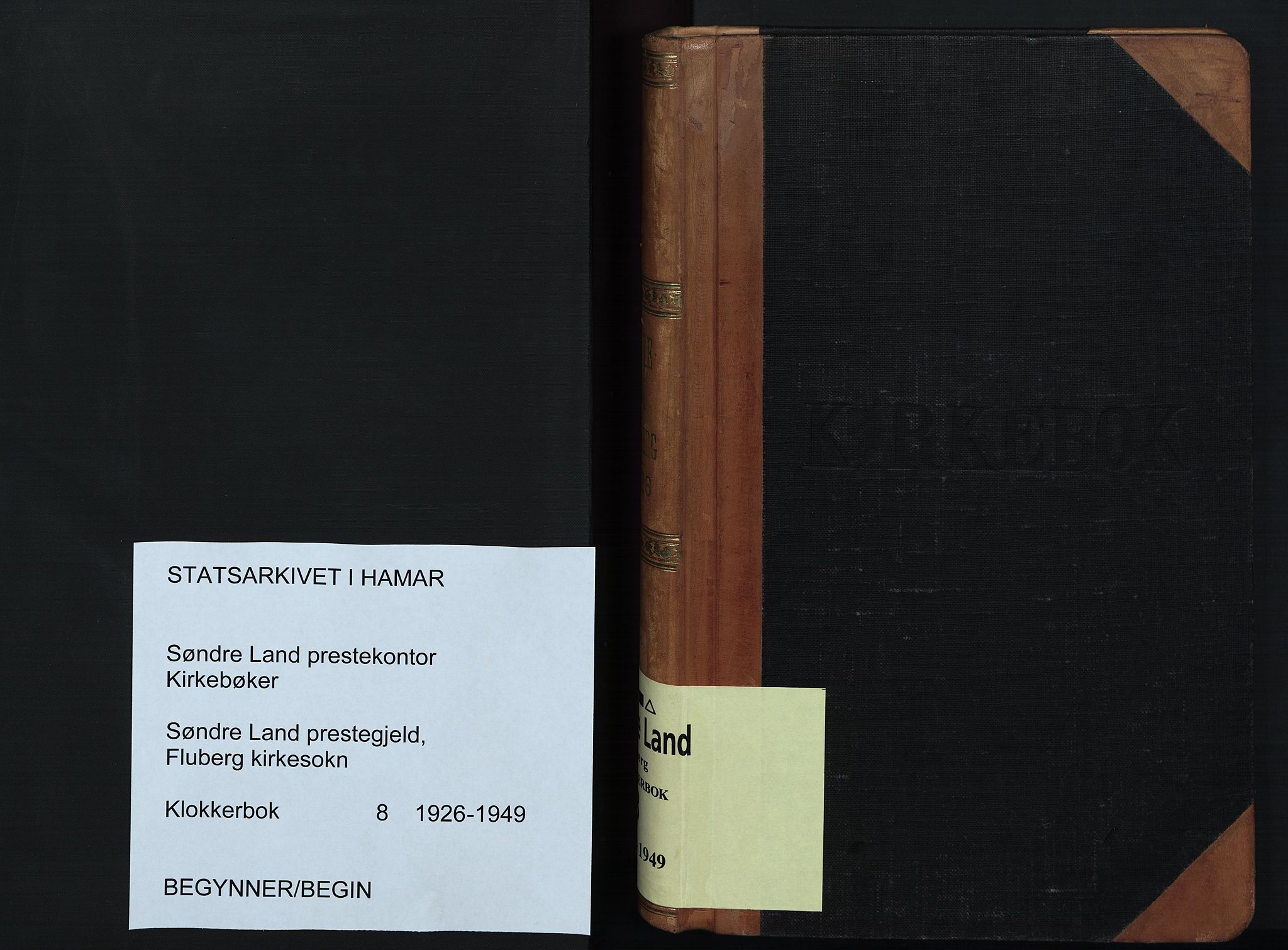 Søndre Land prestekontor, AV/SAH-PREST-122/L/L0008: Parish register (copy) no. 8, 1926-1950