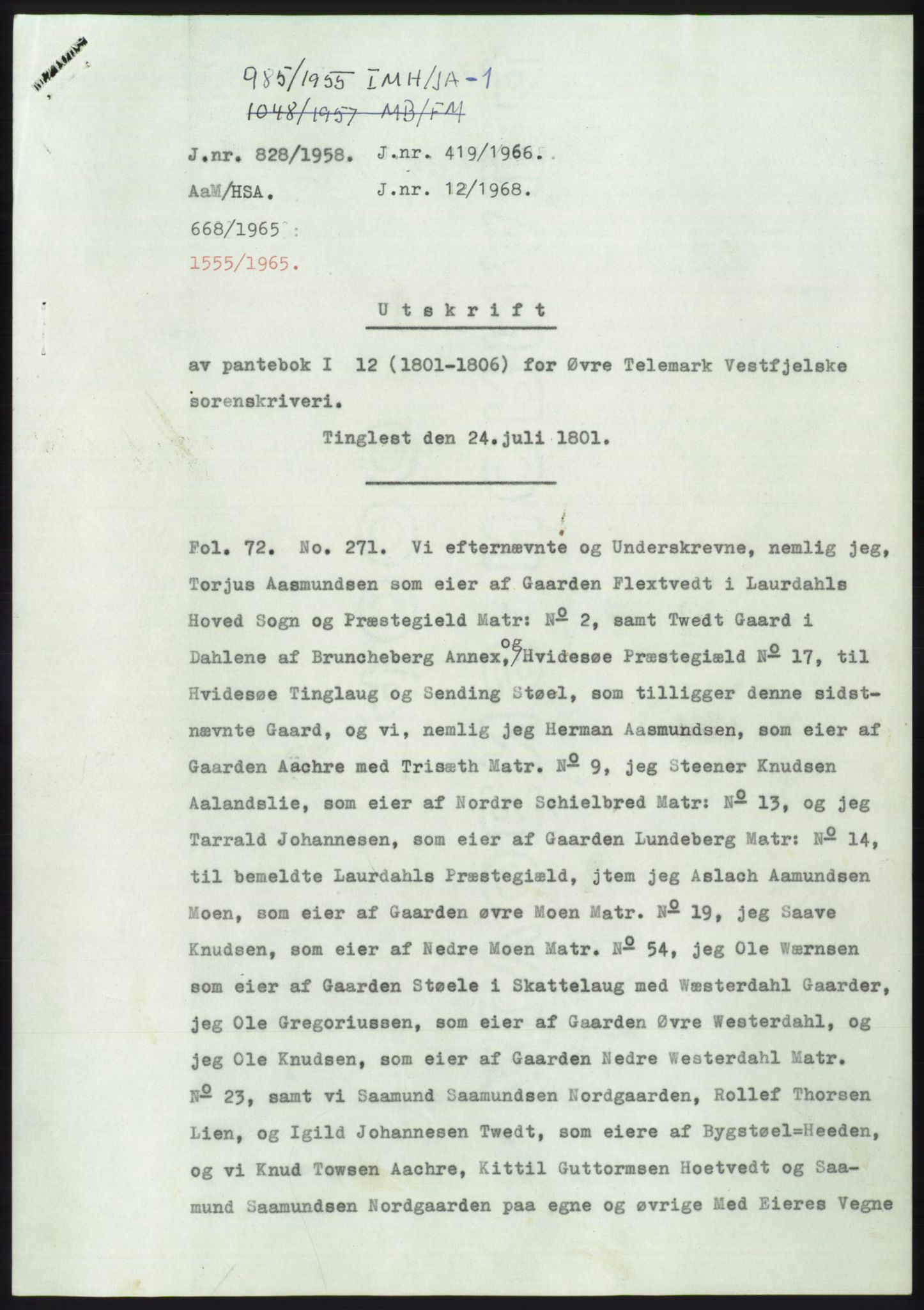 Statsarkivet i Kongsberg, SAKO/A-0001, 1955, p. 237