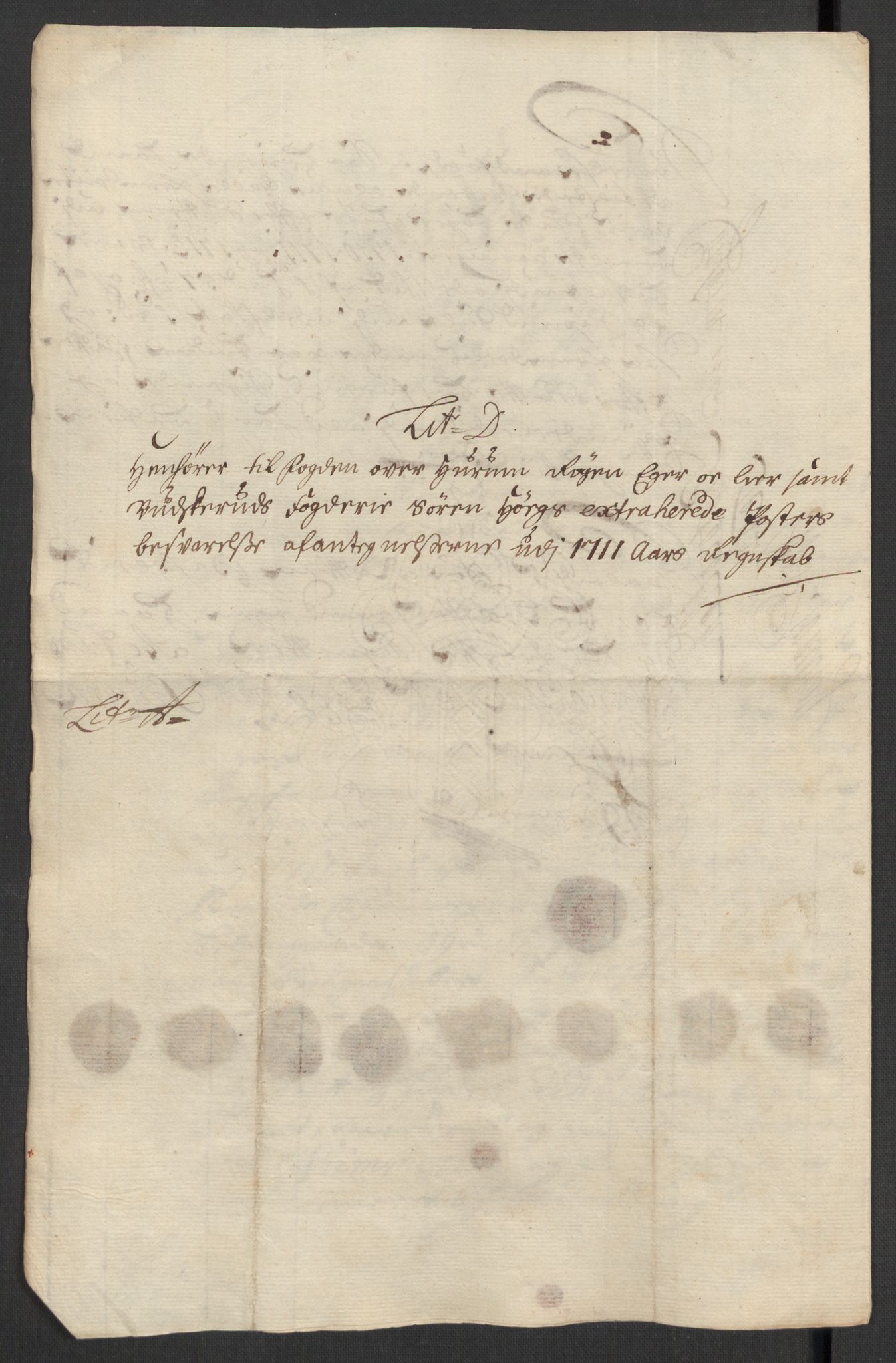 Rentekammeret inntil 1814, Reviderte regnskaper, Fogderegnskap, AV/RA-EA-4092/R31/L1705: Fogderegnskap Hurum, Røyken, Eiker, Lier og Buskerud, 1711, p. 436