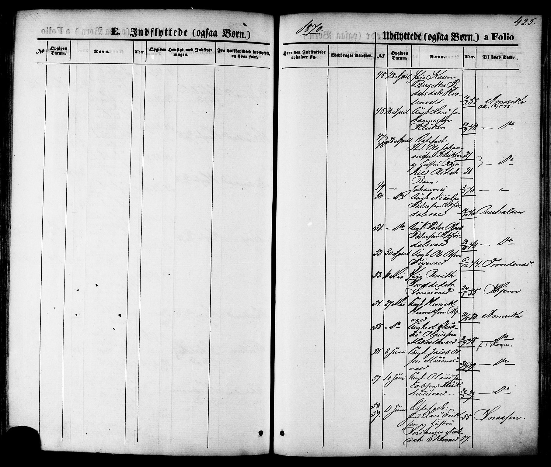 Ministerialprotokoller, klokkerbøker og fødselsregistre - Nord-Trøndelag, AV/SAT-A-1458/723/L0242: Parish register (official) no. 723A11, 1870-1880, p. 425