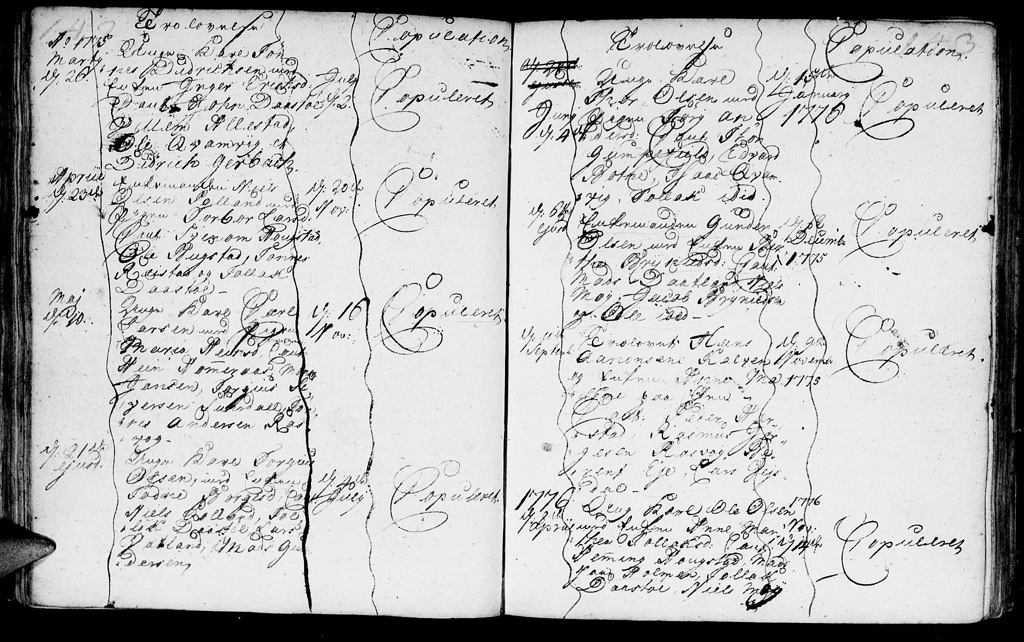 Flekkefjord sokneprestkontor, AV/SAK-1111-0012/F/Fa/Fab/L0001: Parish register (official) no. A 1, 1750-1780, p. 142-143