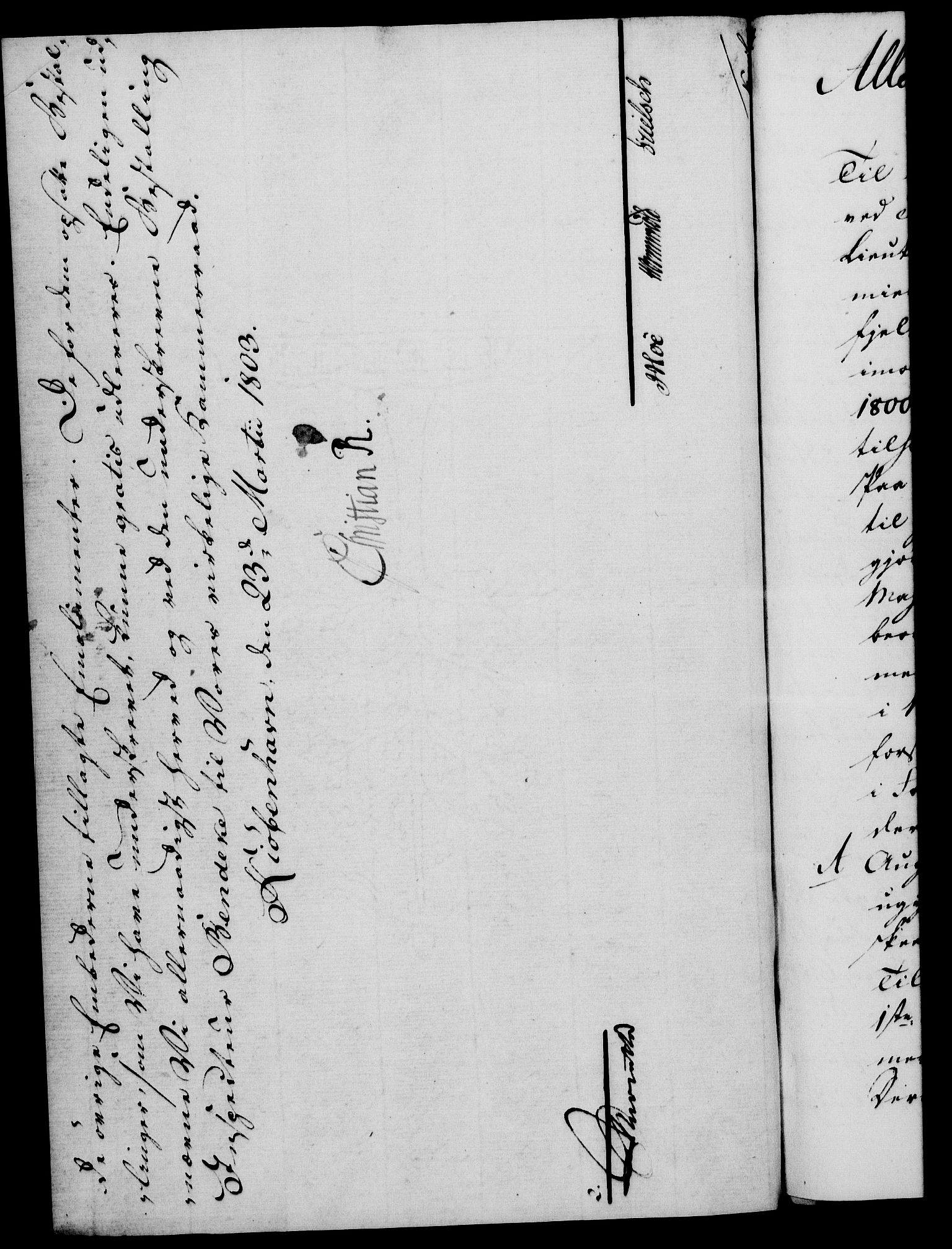 Rentekammeret, Kammerkanselliet, RA/EA-3111/G/Gf/Gfa/L0085: Norsk relasjons- og resolusjonsprotokoll (merket RK 52.85), 1803, p. 316