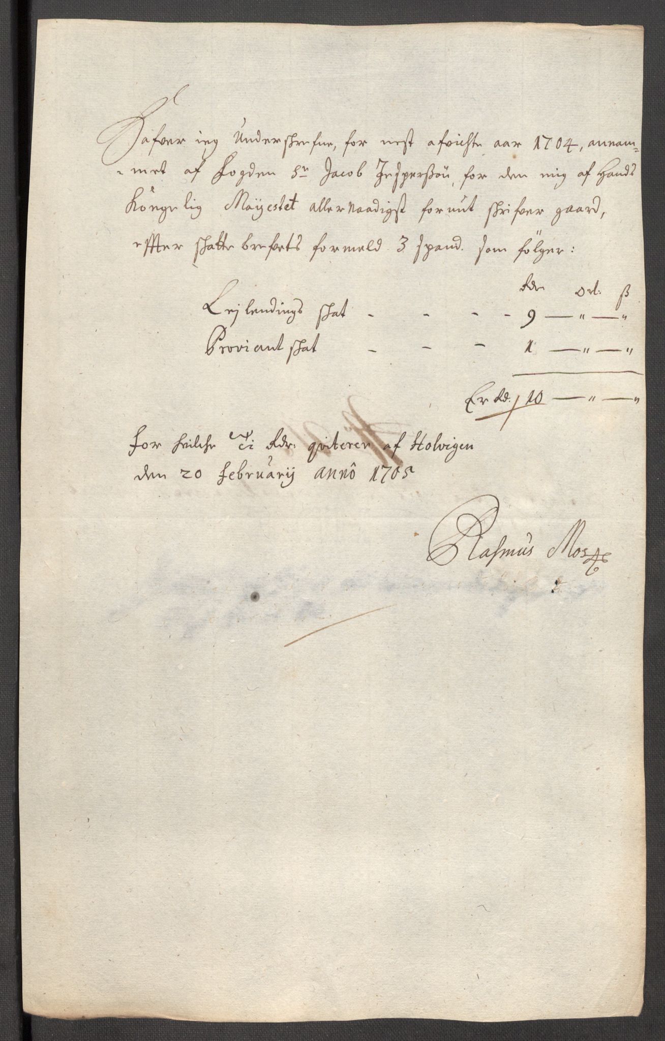 Rentekammeret inntil 1814, Reviderte regnskaper, Fogderegnskap, RA/EA-4092/R64/L4428: Fogderegnskap Namdal, 1703-1704, p. 356