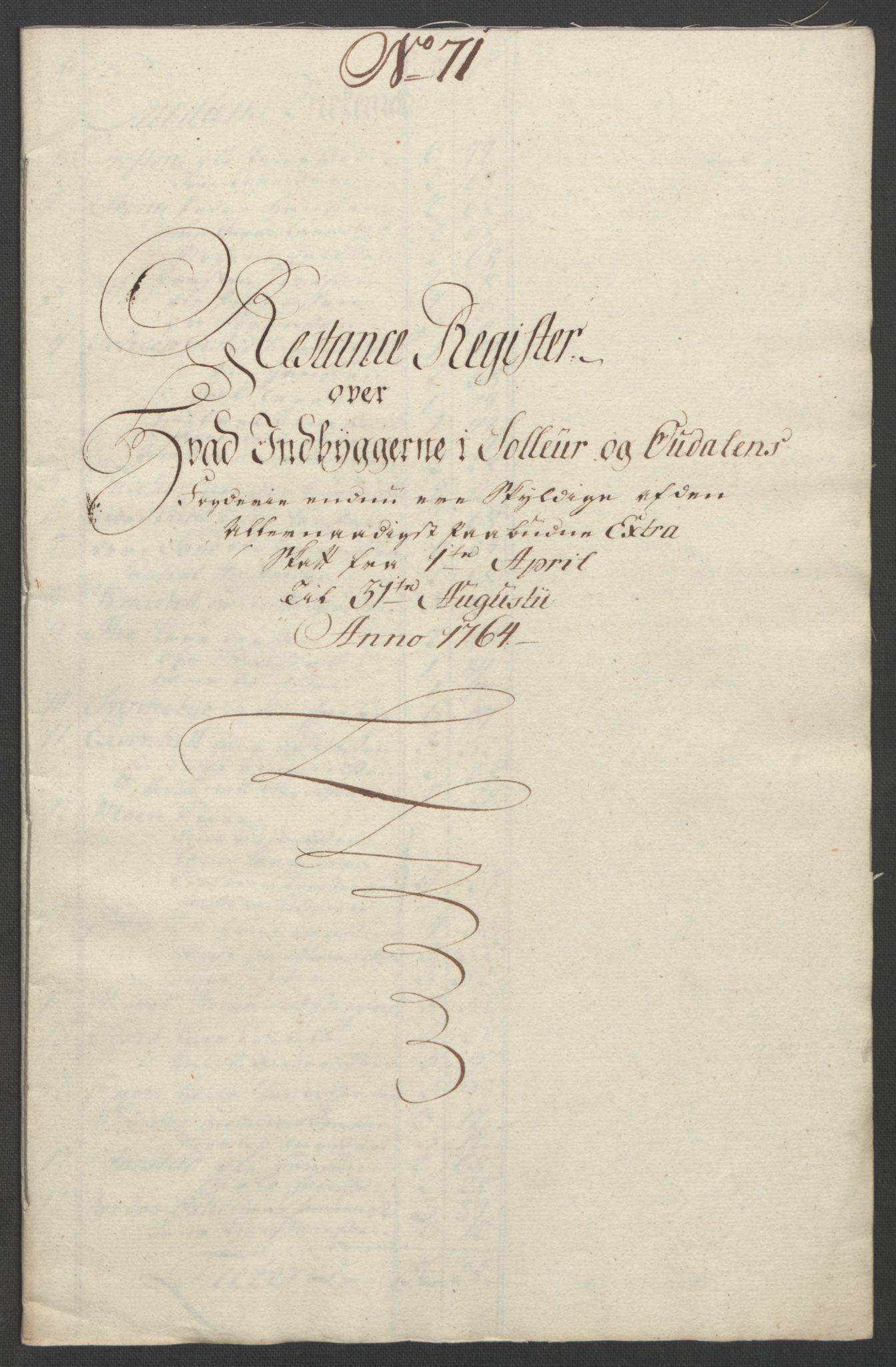 Rentekammeret inntil 1814, Reviderte regnskaper, Fogderegnskap, RA/EA-4092/R14/L0959: Ekstraskatten Solør og Odal, 1763-1770, p. 492