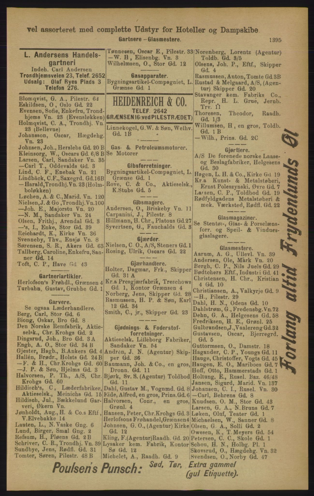 Kristiania/Oslo adressebok, PUBL/-, 1906, p. 1395