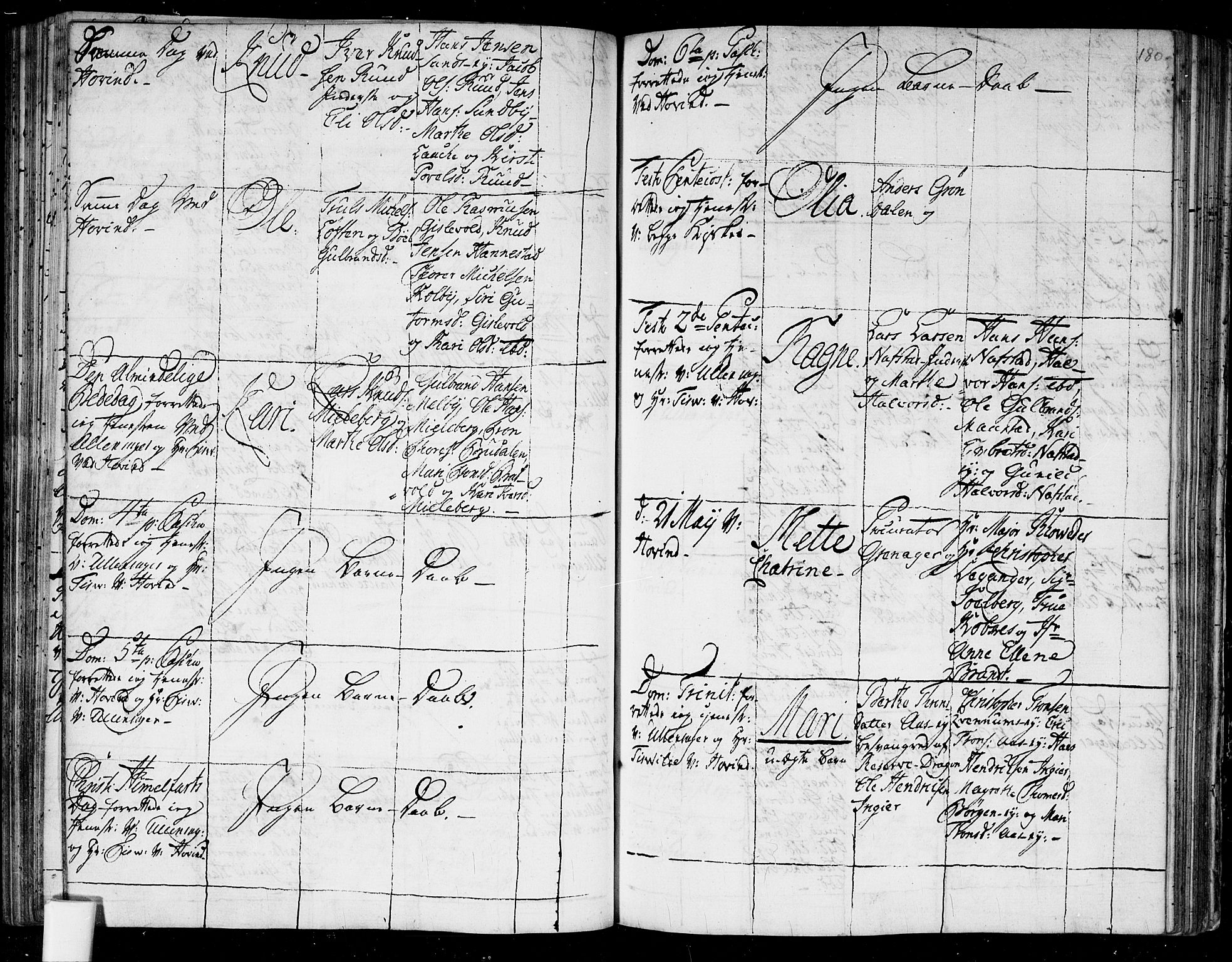 Ullensaker prestekontor Kirkebøker, AV/SAO-A-10236a/F/Fa/L0006: Parish register (official) no. I 6, 1762-1785, p. 180