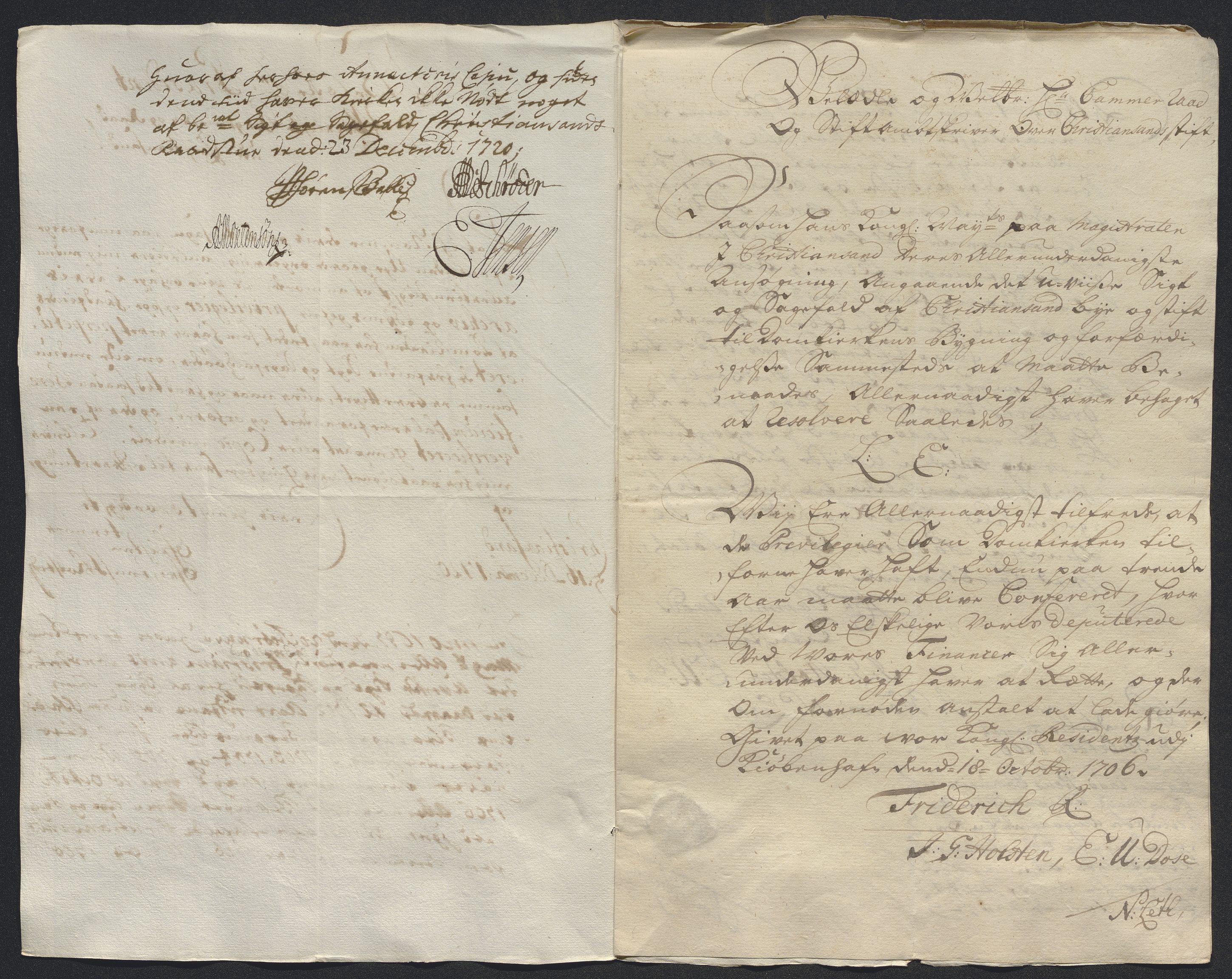 Rentekammeret inntil 1814, Reviderte regnskaper, Byregnskaper, AV/RA-EA-4066/R/Rm/L0286: [M19] Sikt og sakefall, 1719-1727, p. 265