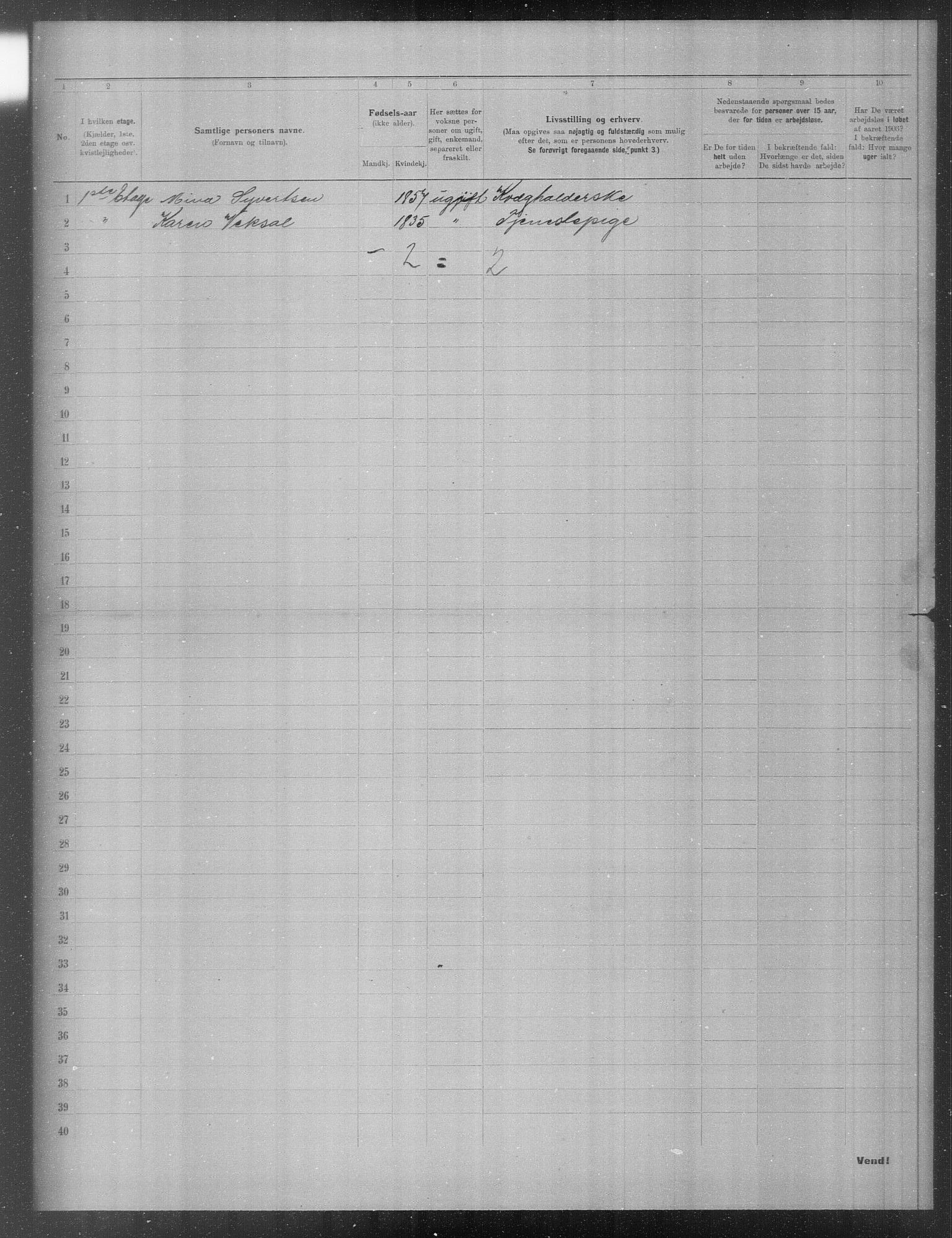 OBA, Municipal Census 1903 for Kristiania, 1903, p. 19792