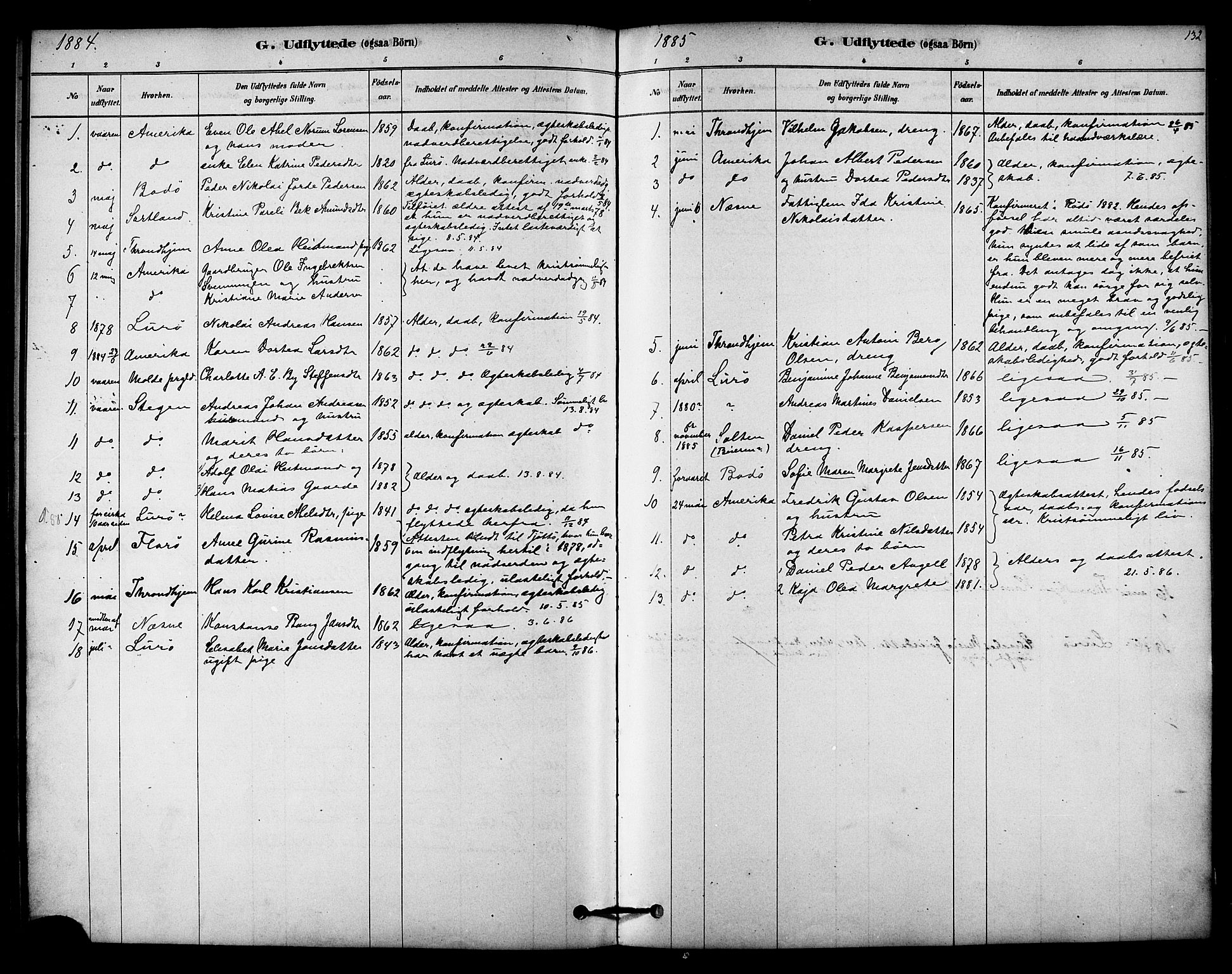 Ministerialprotokoller, klokkerbøker og fødselsregistre - Nordland, SAT/A-1459/841/L0609: Parish register (official) no. 841A13, 1878-1902, p. 132