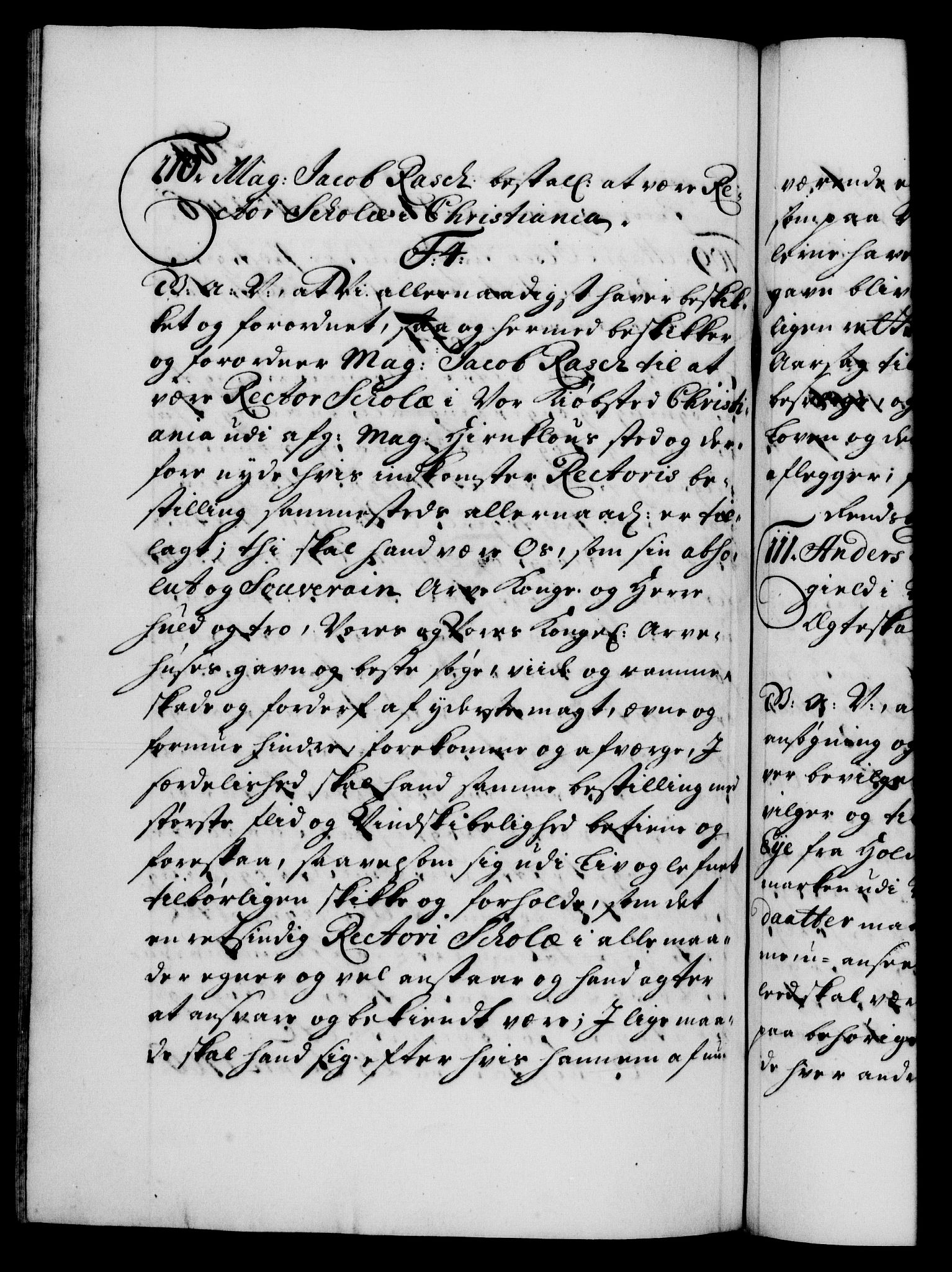 Danske Kanselli 1572-1799, AV/RA-EA-3023/F/Fc/Fca/Fcaa/L0019: Norske registre, 1704-1707, p. 364b