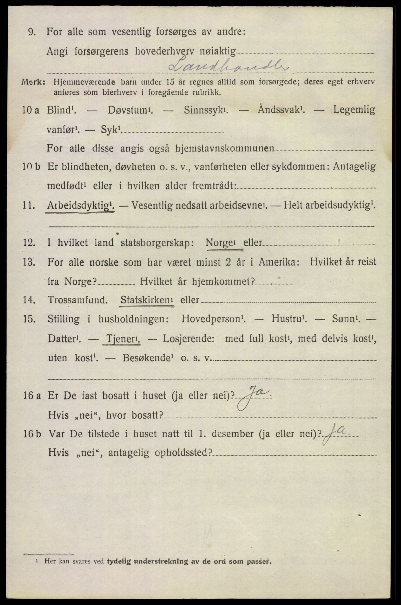 SAKO, 1920 census for Hovin, 1920, p. 1748