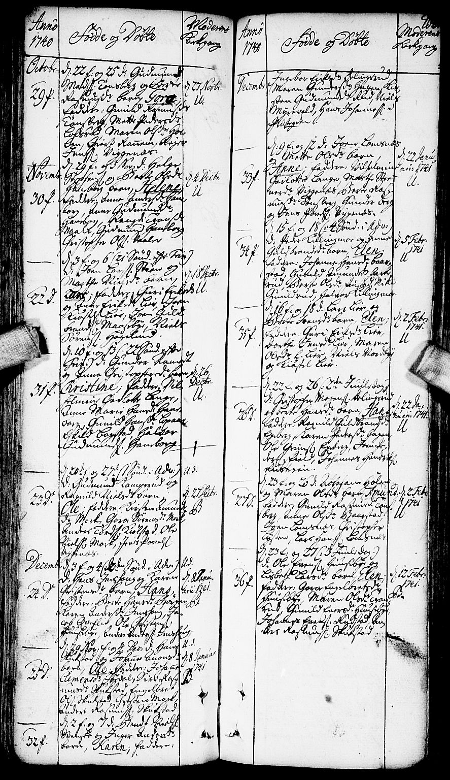 Aurskog prestekontor Kirkebøker, AV/SAO-A-10304a/F/Fa/L0002: Parish register (official) no. I 2, 1735-1766, p. 104