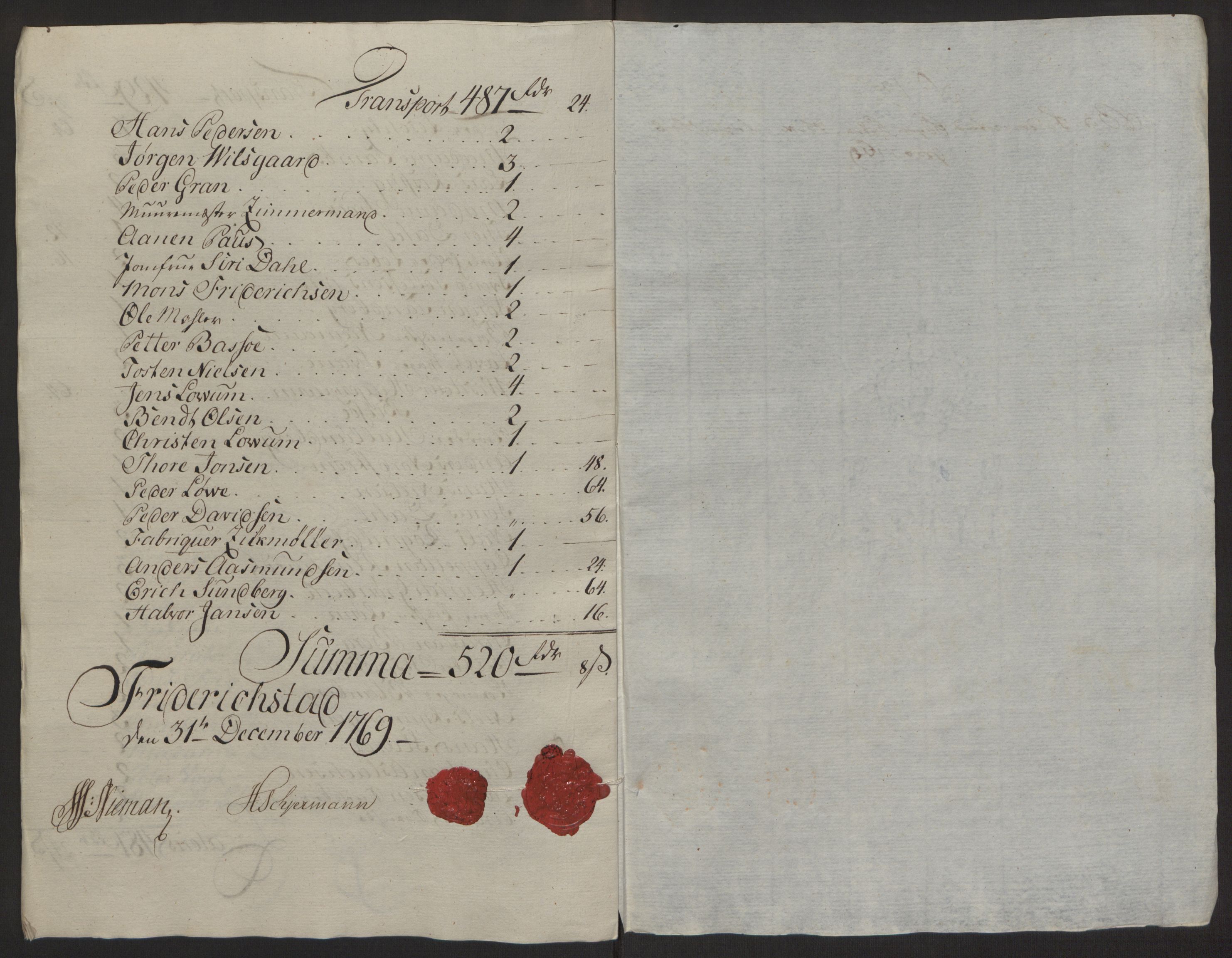 Rentekammeret inntil 1814, Reviderte regnskaper, Byregnskaper, AV/RA-EA-4066/R/Rb/L0029/0001: [B3] Kontribusjonsregnskap / Ekstraskatt, 1762-1772, p. 338